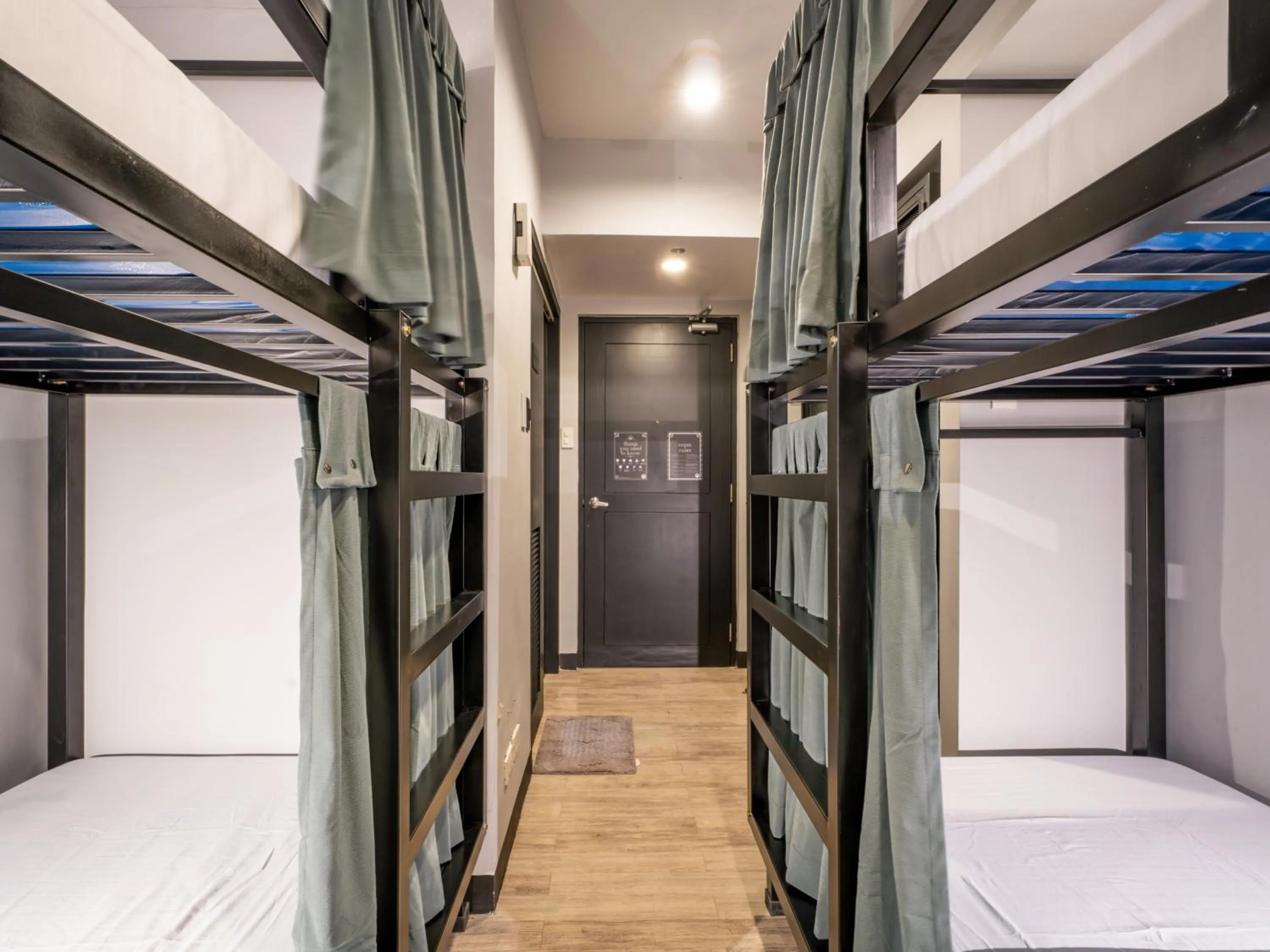 Bed in Mad Monkey Manila