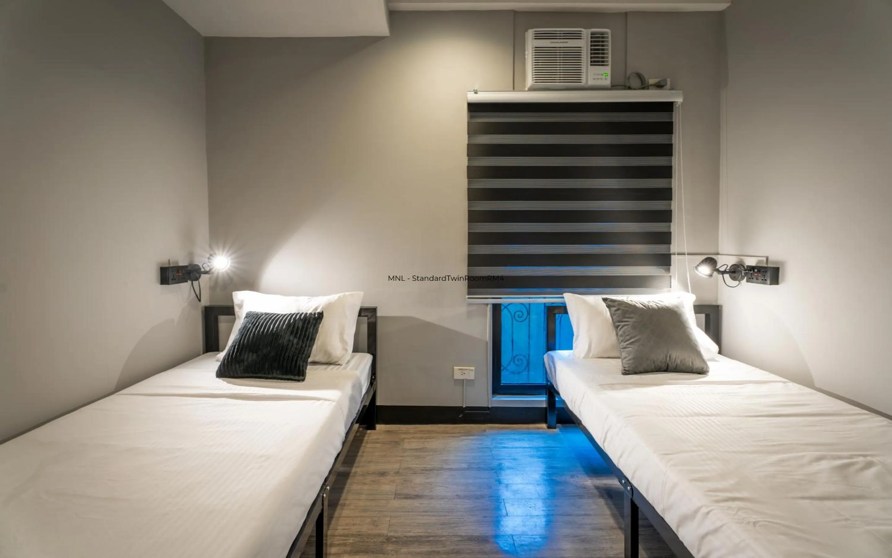 Bed in Mad Monkey Manila