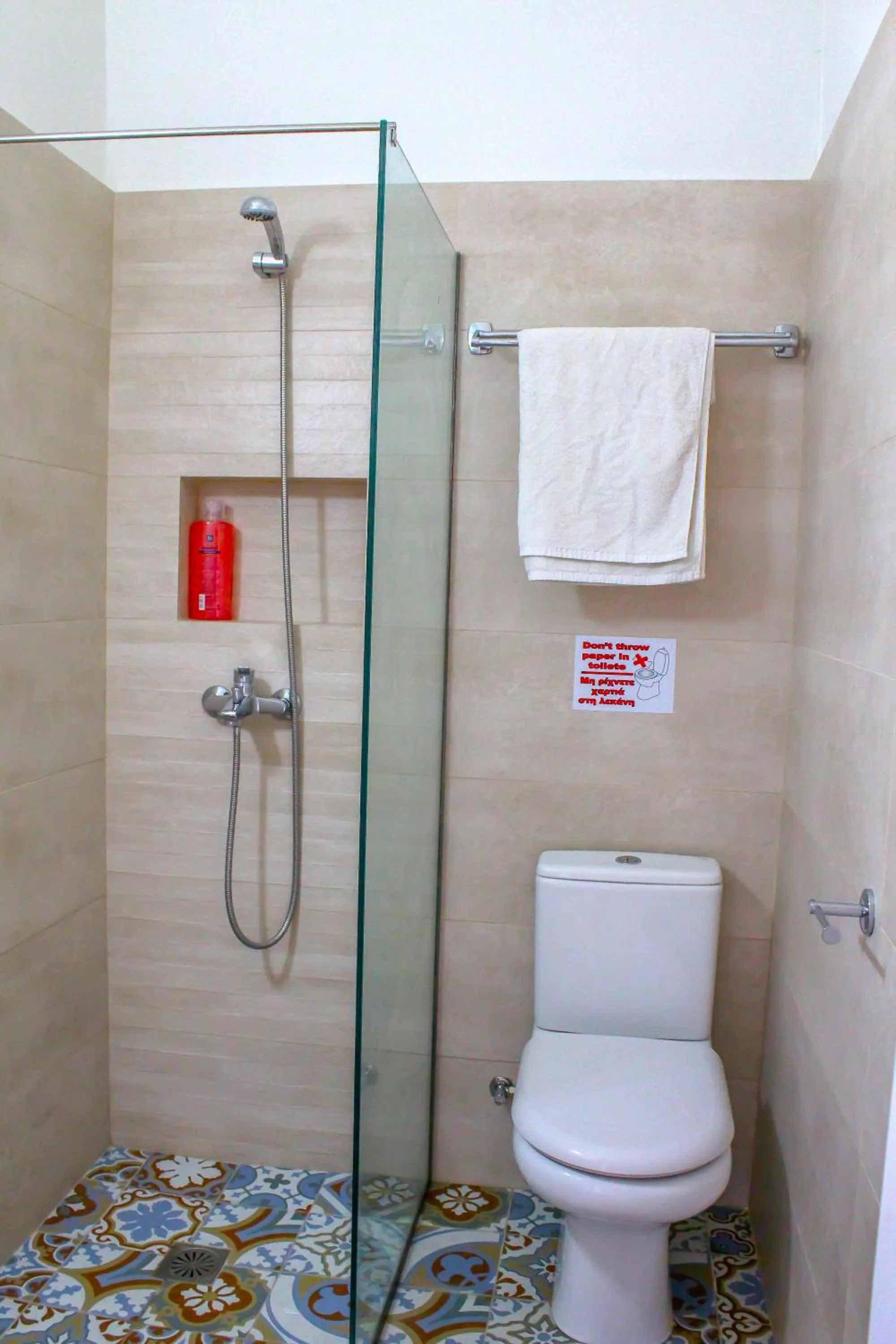 Bathroom in Braziliana Apartments Corfu