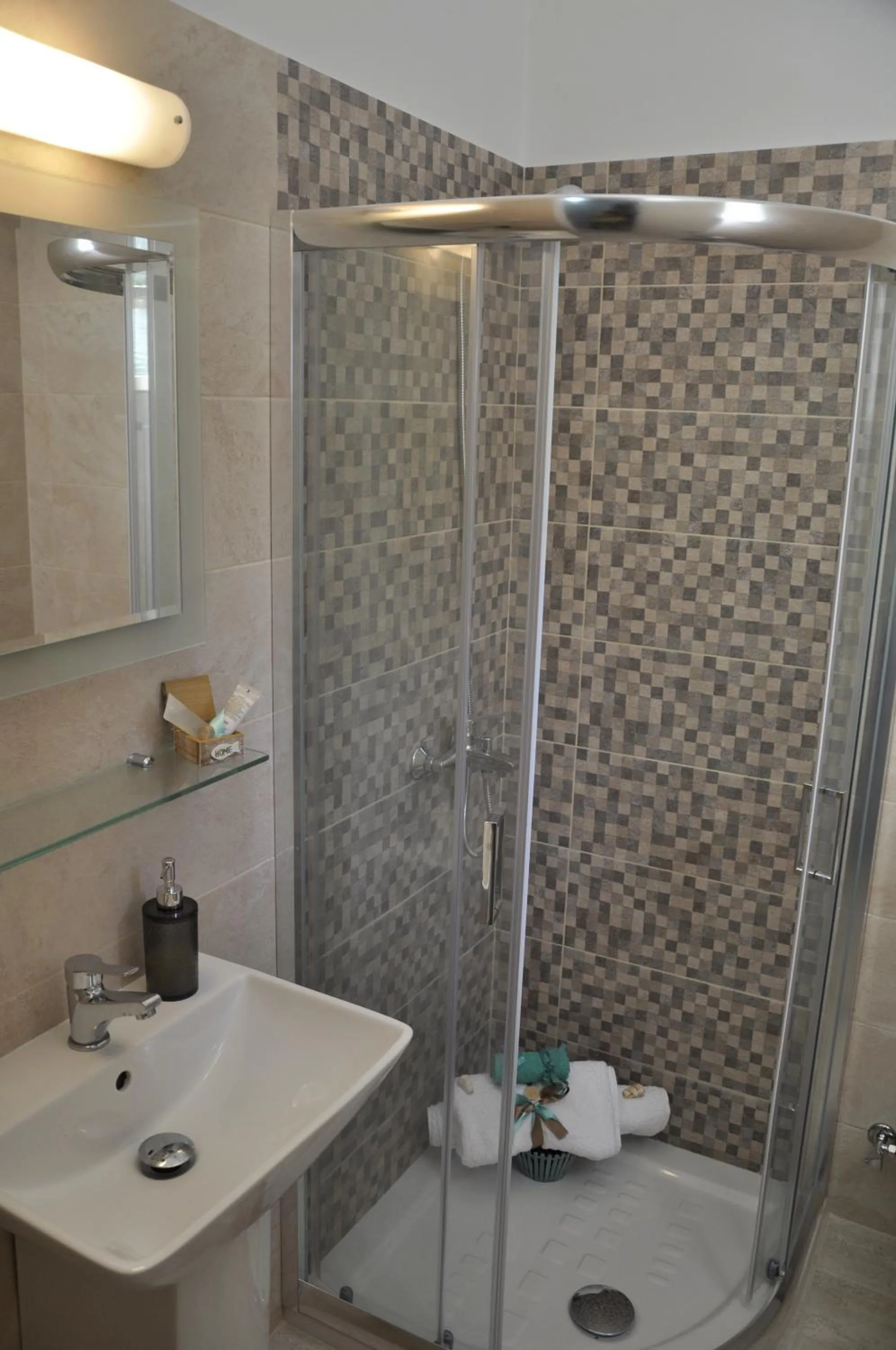 Bathroom in Braziliana Apartments Corfu