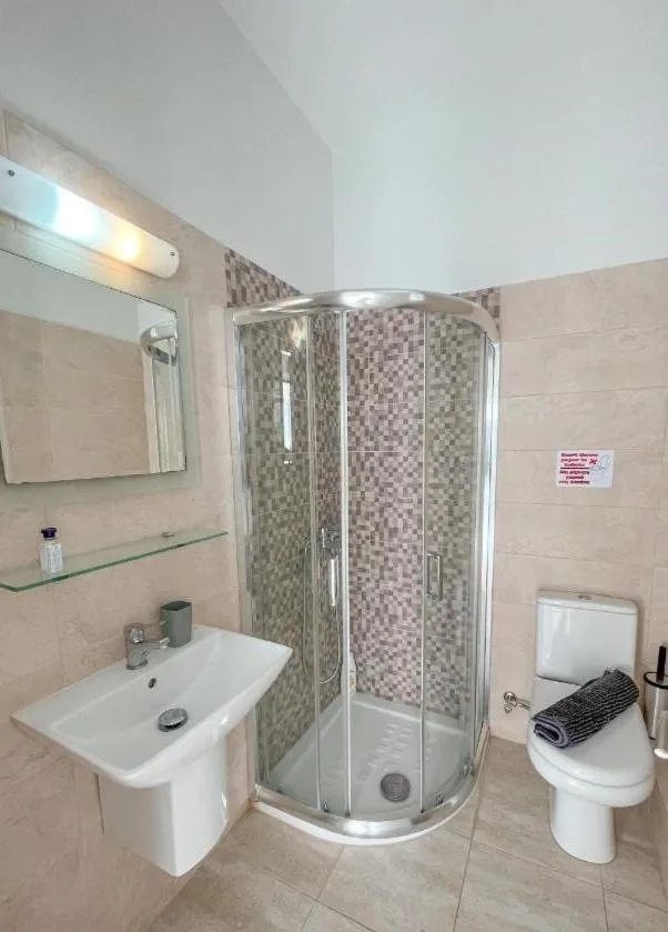 Bathroom in Braziliana Apartments Corfu