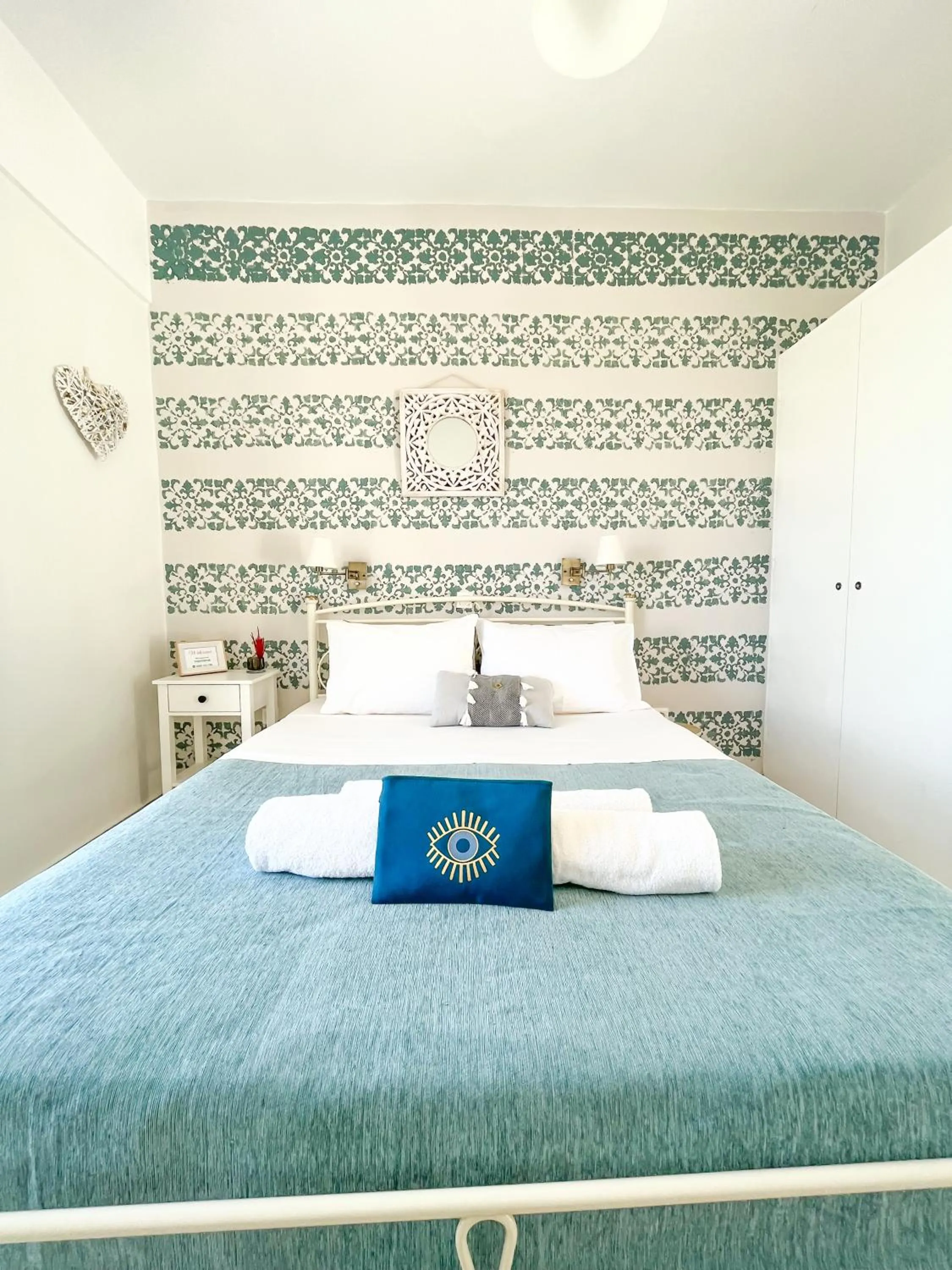 Bedroom, Bed in Braziliana Apartments Corfu