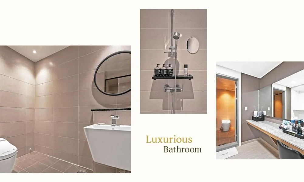 Bathroom in Pohang A1 Hotel Yeongildae Branch
