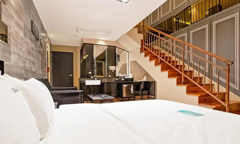 Photo of the whole room, Bed in Pohang A1 Hotel Yeongildae Branch