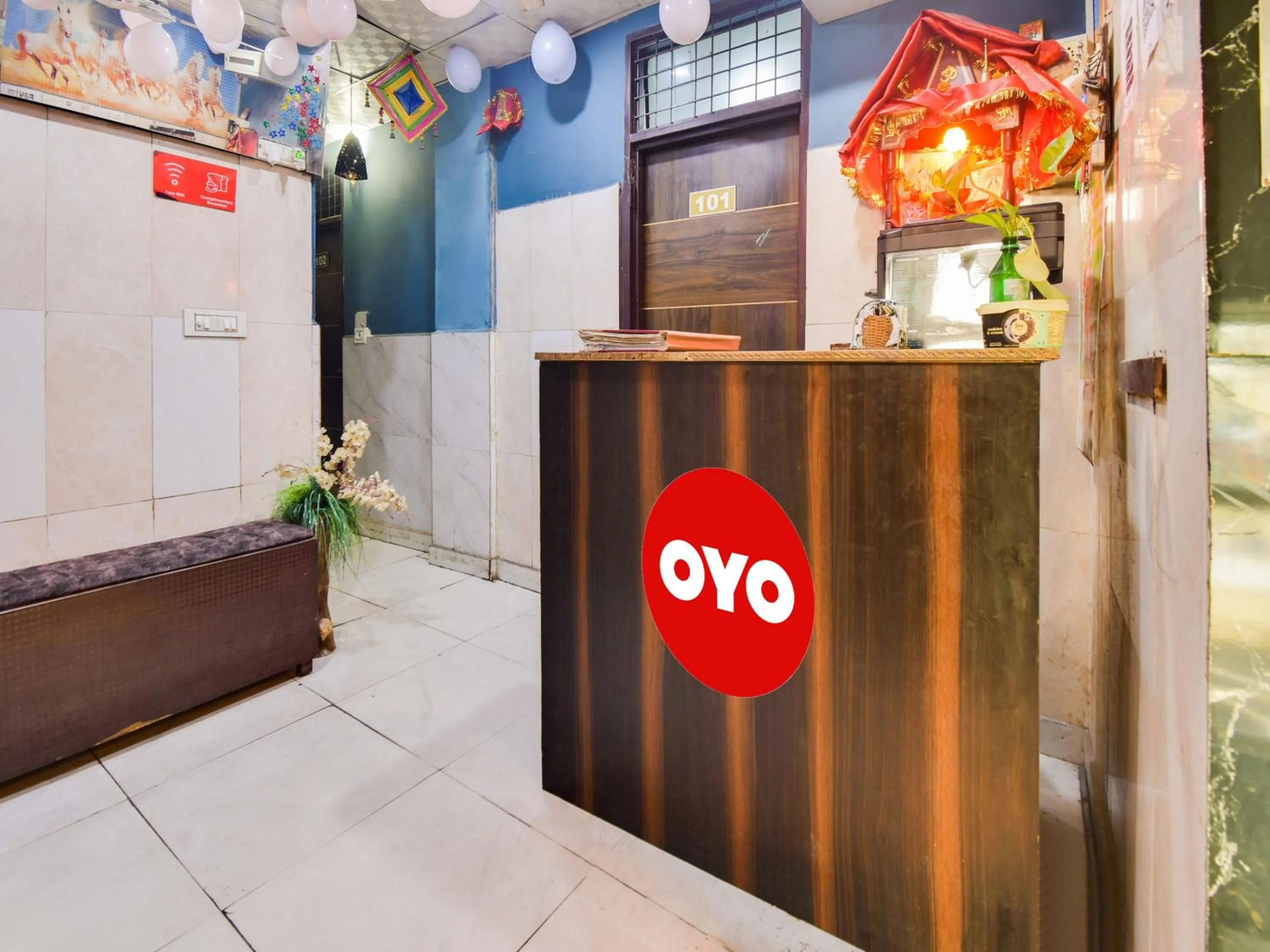 Lobby or reception in Hotel O Dev Residency Inn