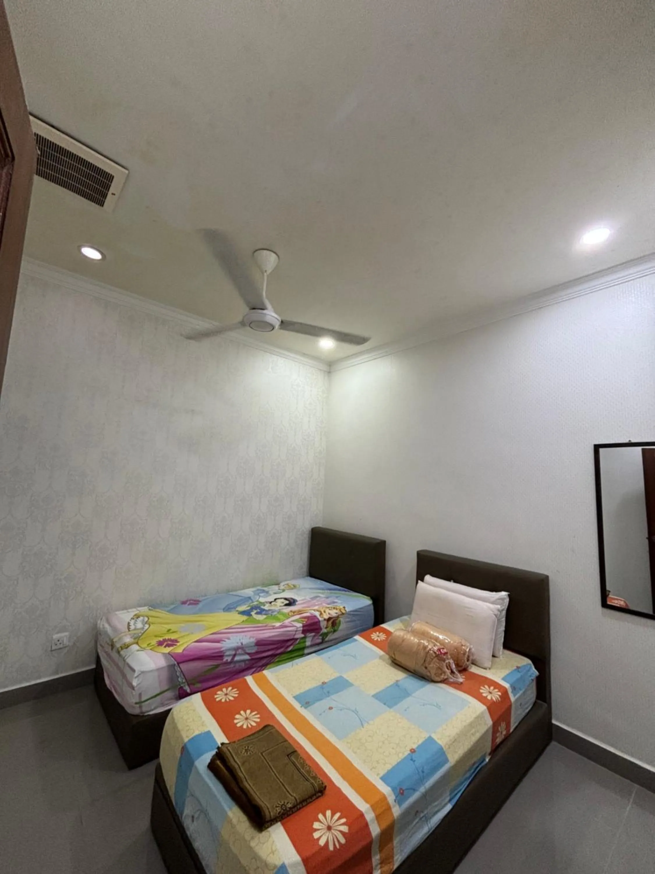 Bed in Embun Selasih Homestay