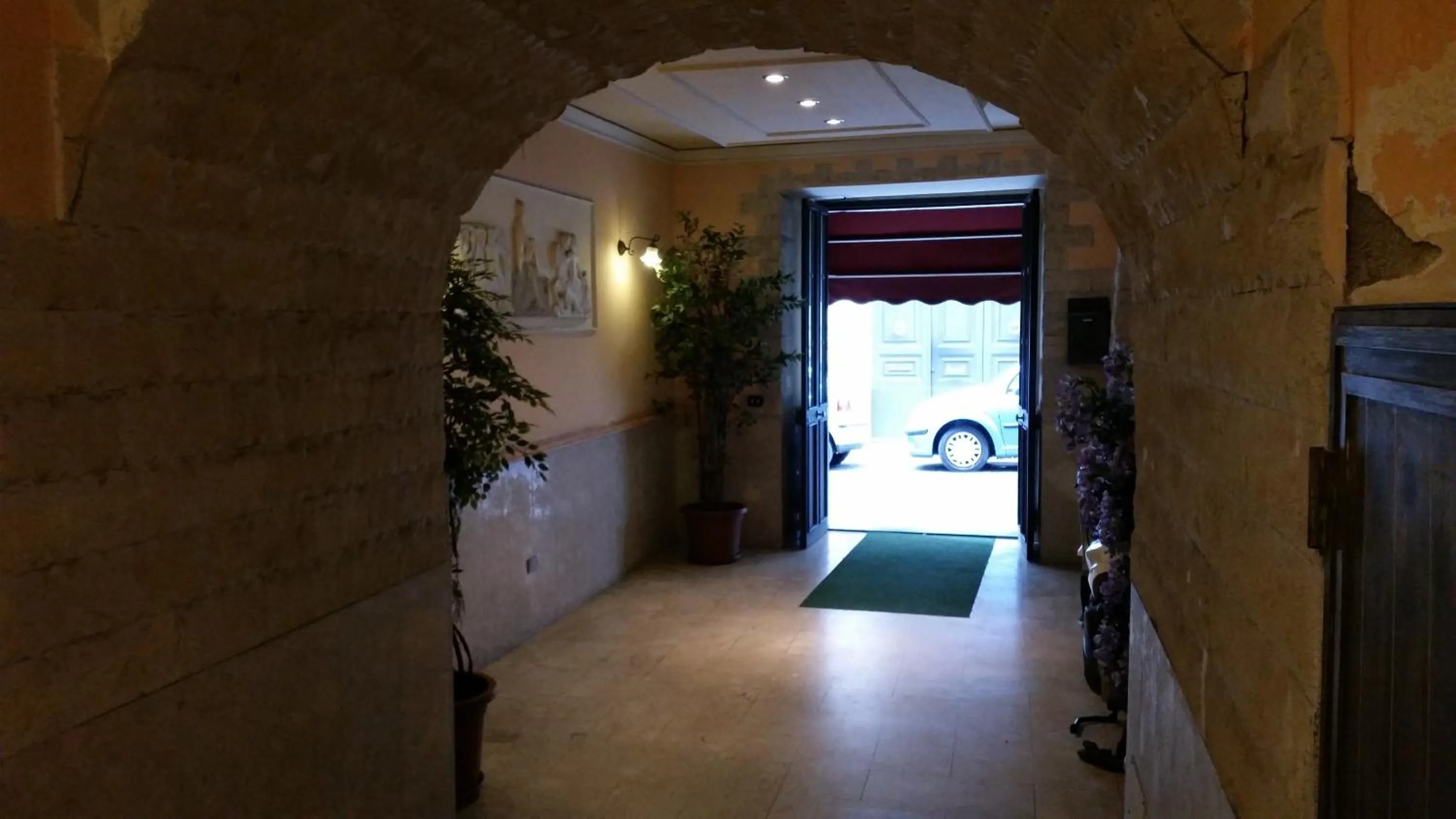 Decorative detail in Hotel Gorizia