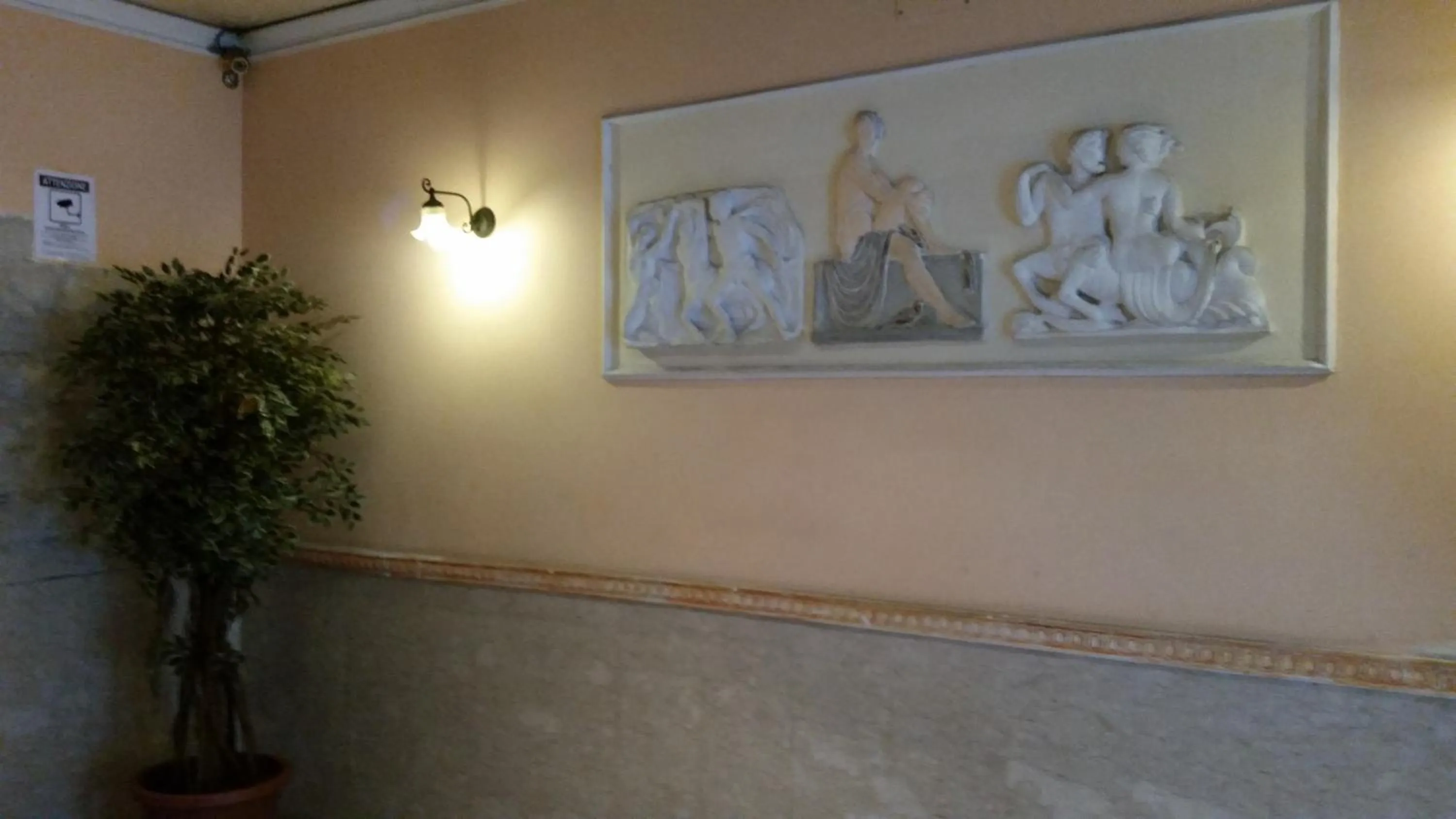 Decorative detail in Hotel Gorizia
