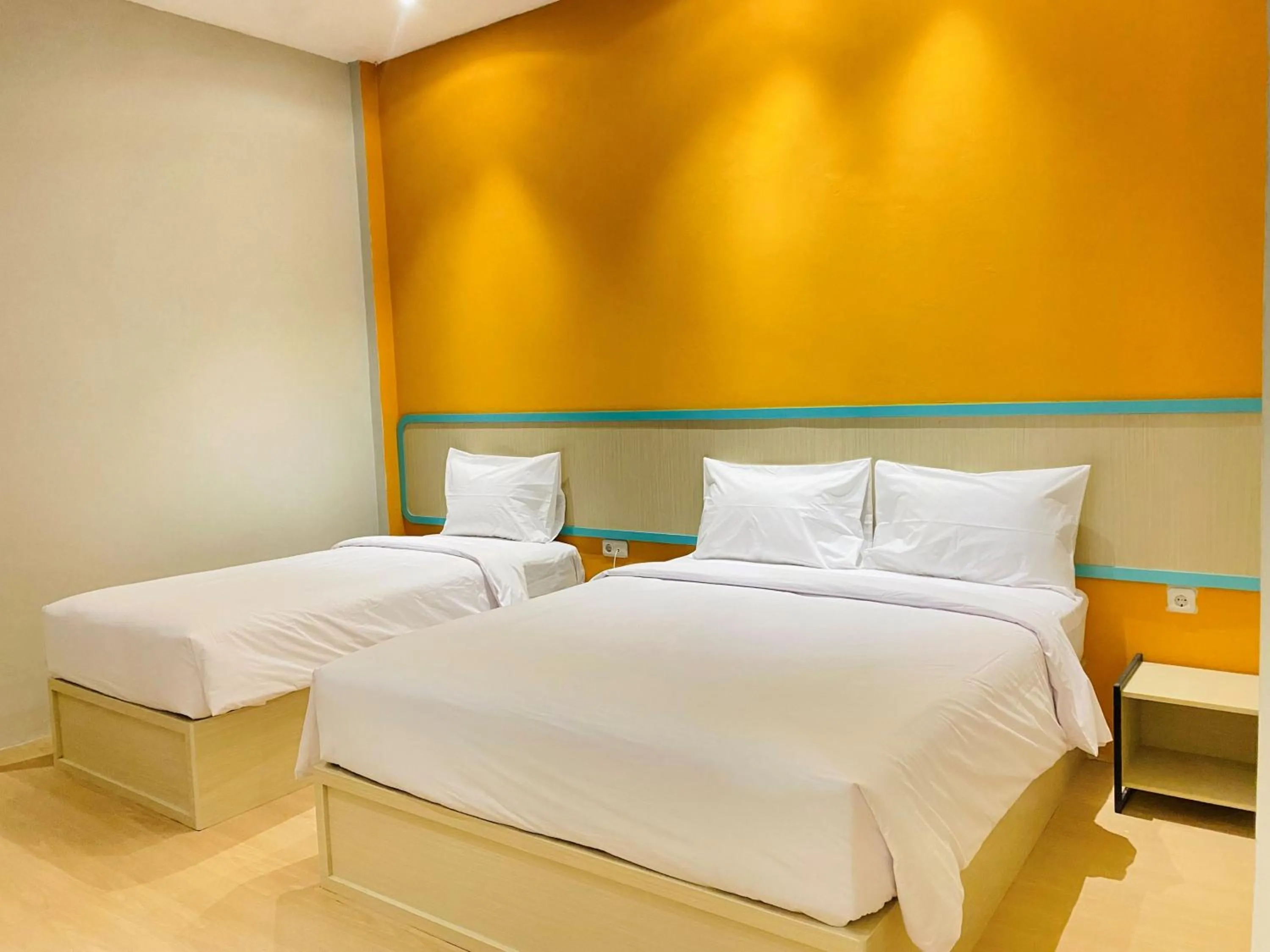 Bed in Ruma Ruma Hotel Kenten - Palembang