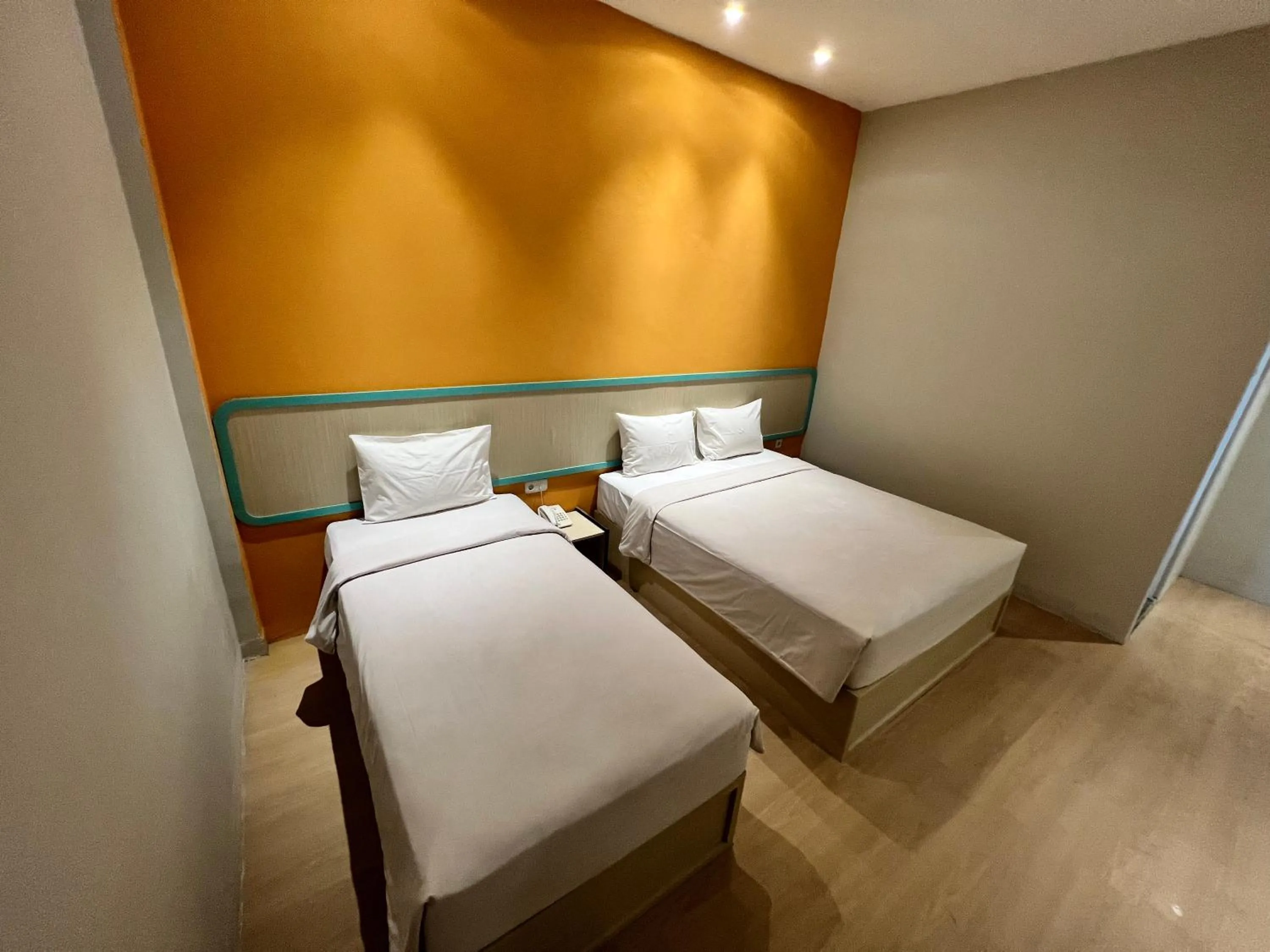 Bed in Ruma Ruma Hotel Kenten - Palembang
