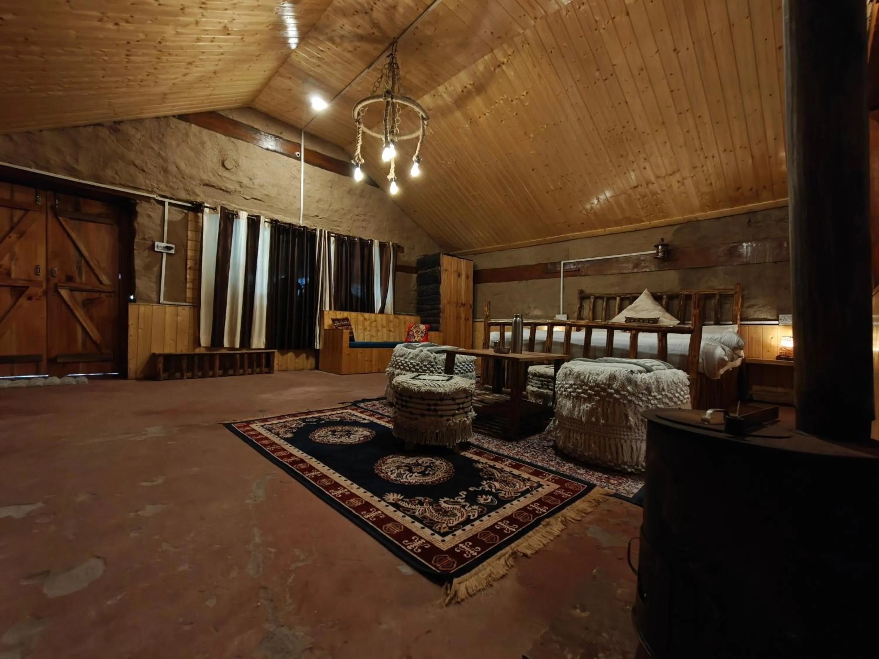 Living room in Upepo - The Sky Village