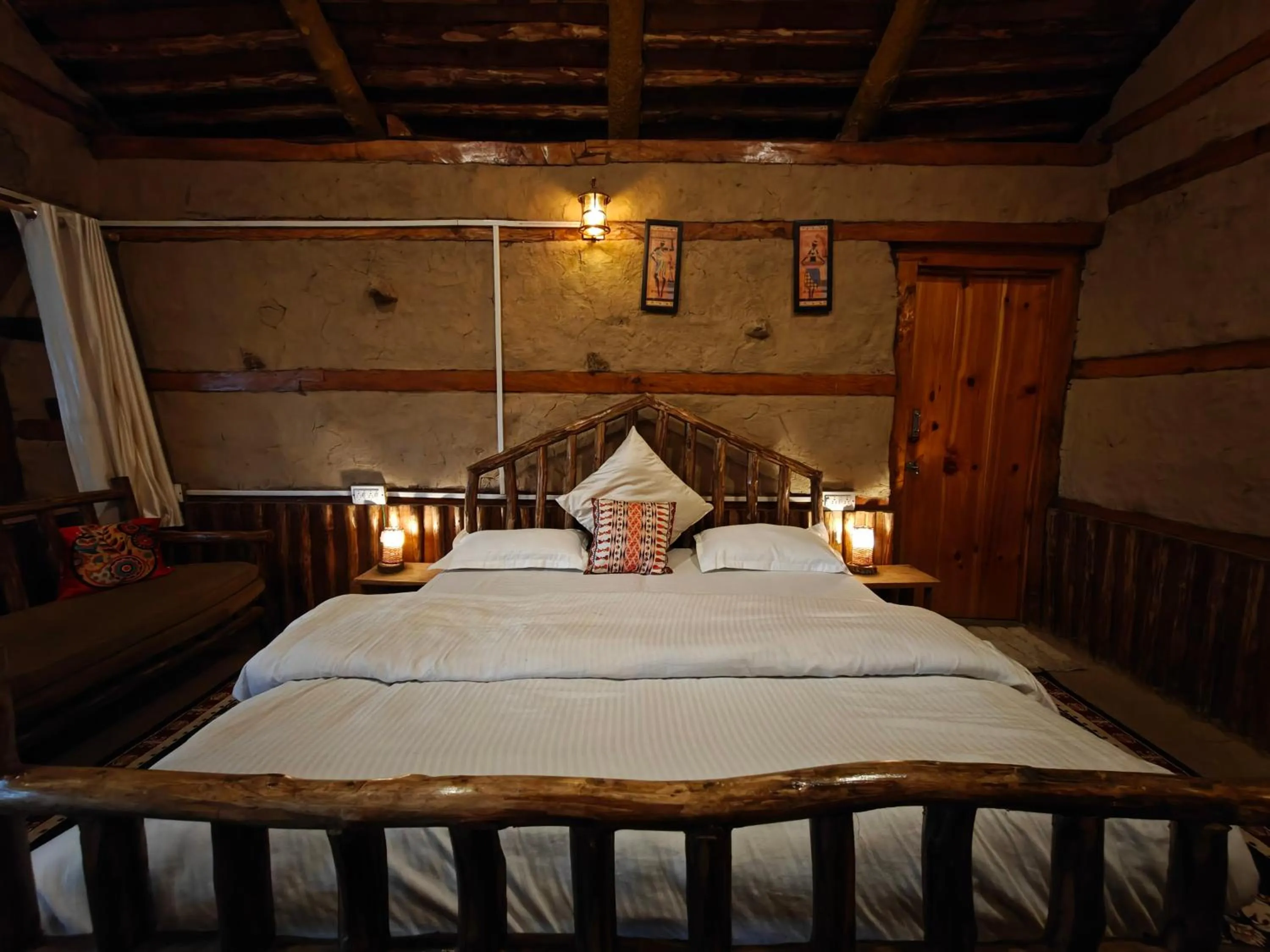 Bed in Upepo - The Sky Village
