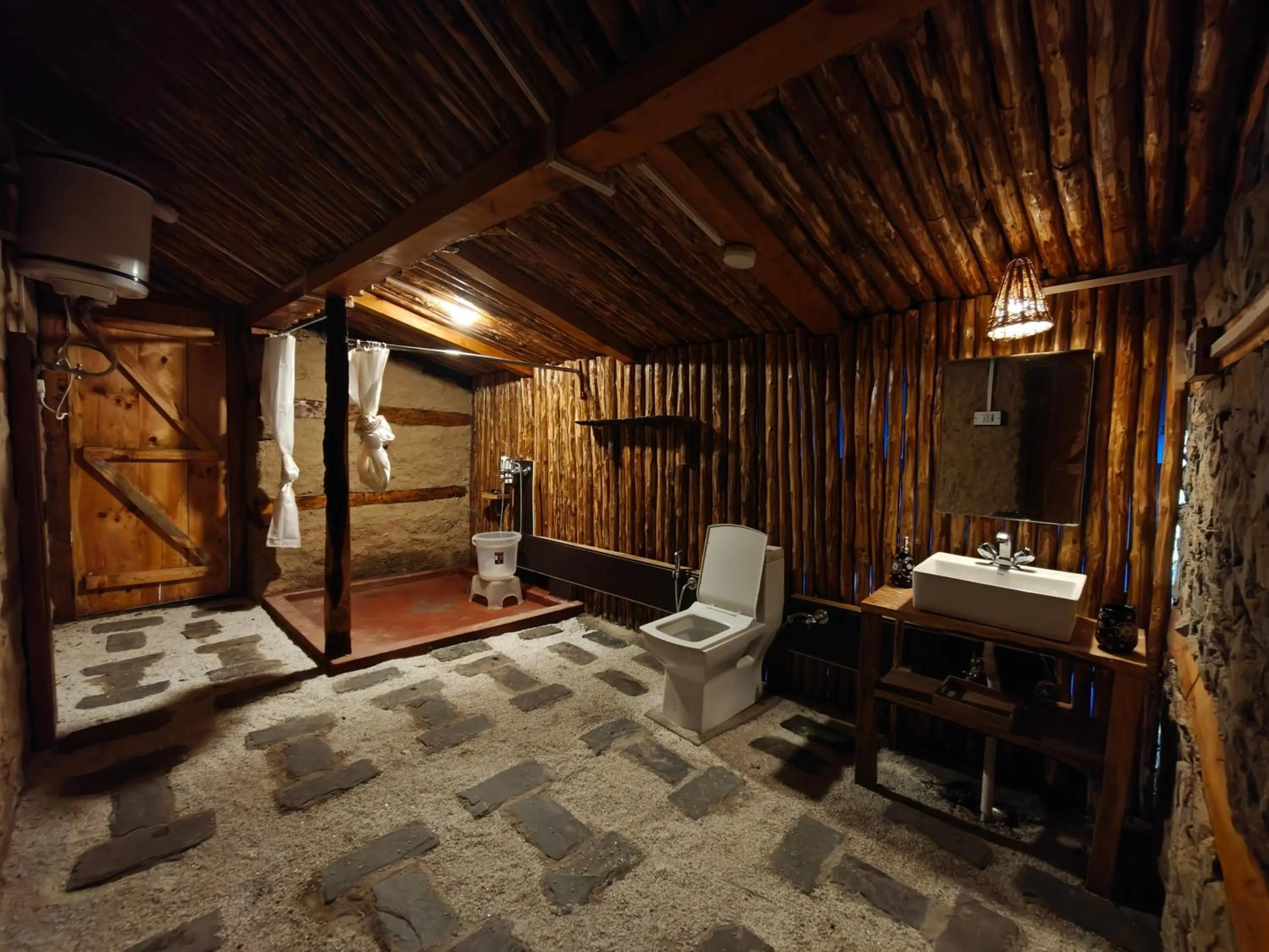 Bathroom in Upepo - The Sky Village