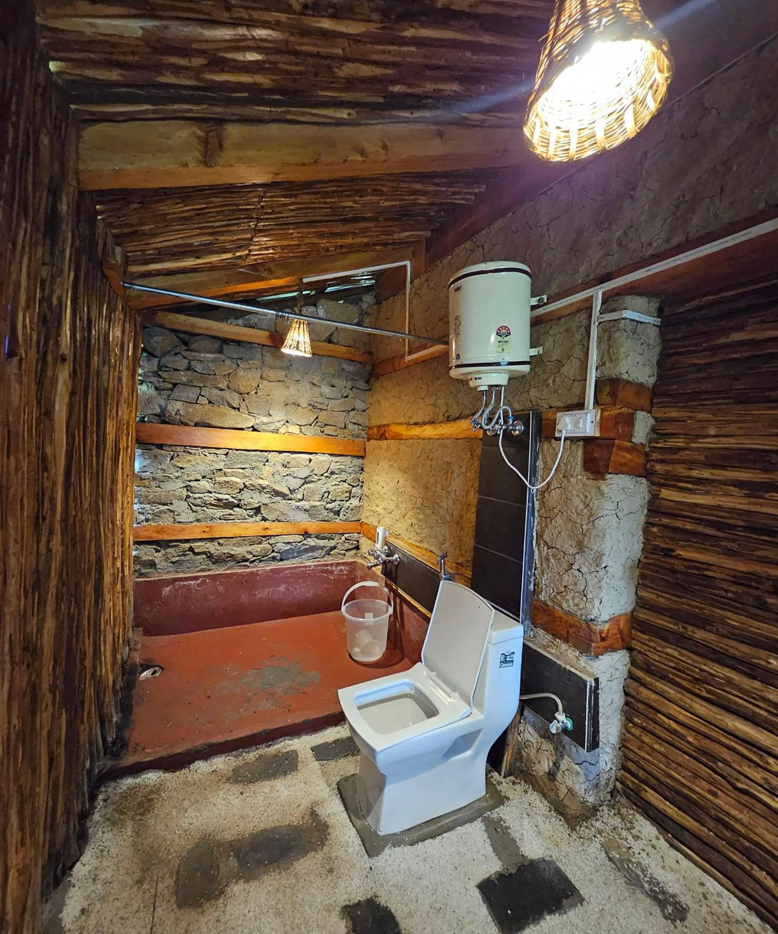 Shower in Upepo - The Sky Village