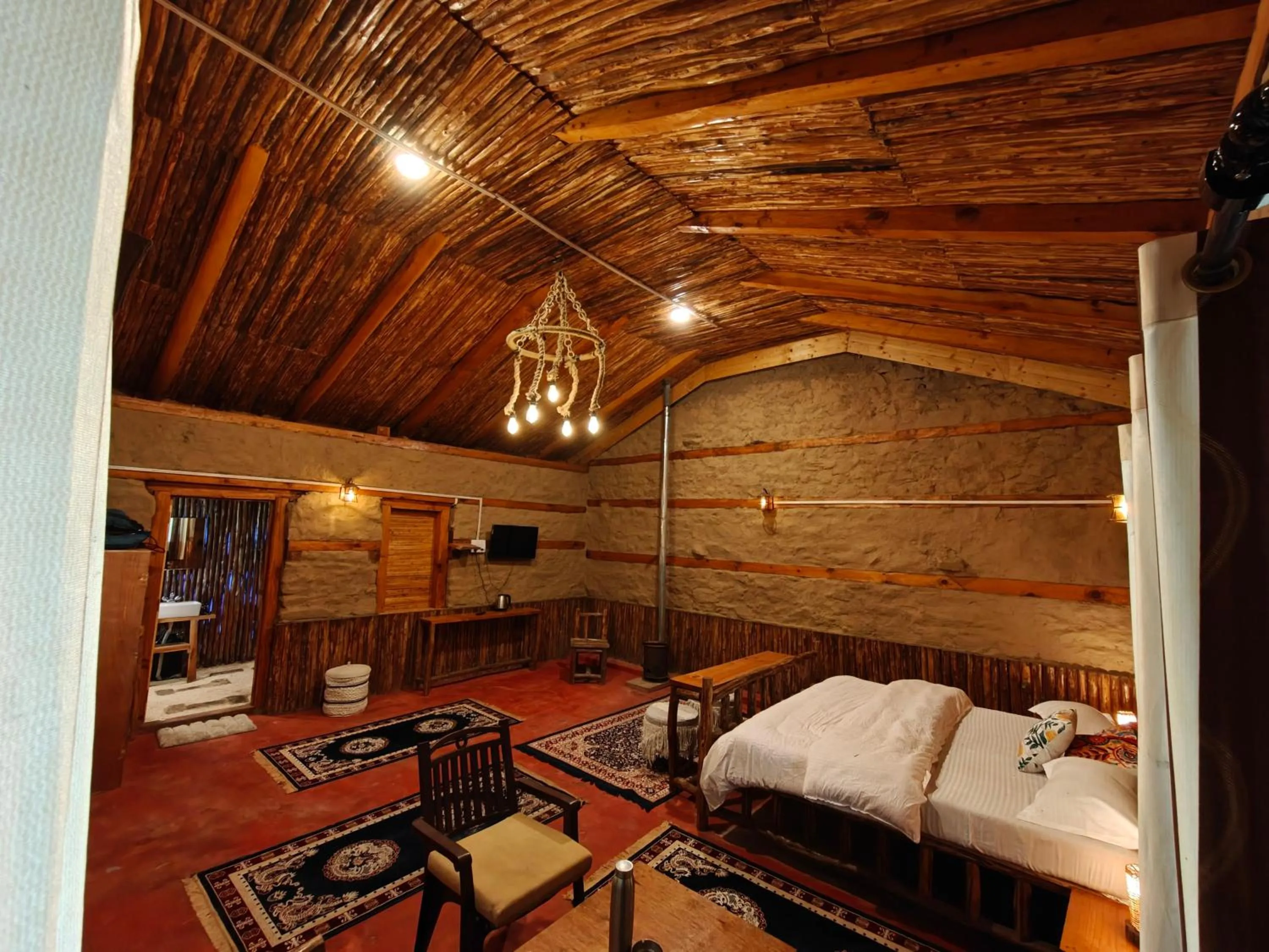 Bed in Upepo - The Sky Village