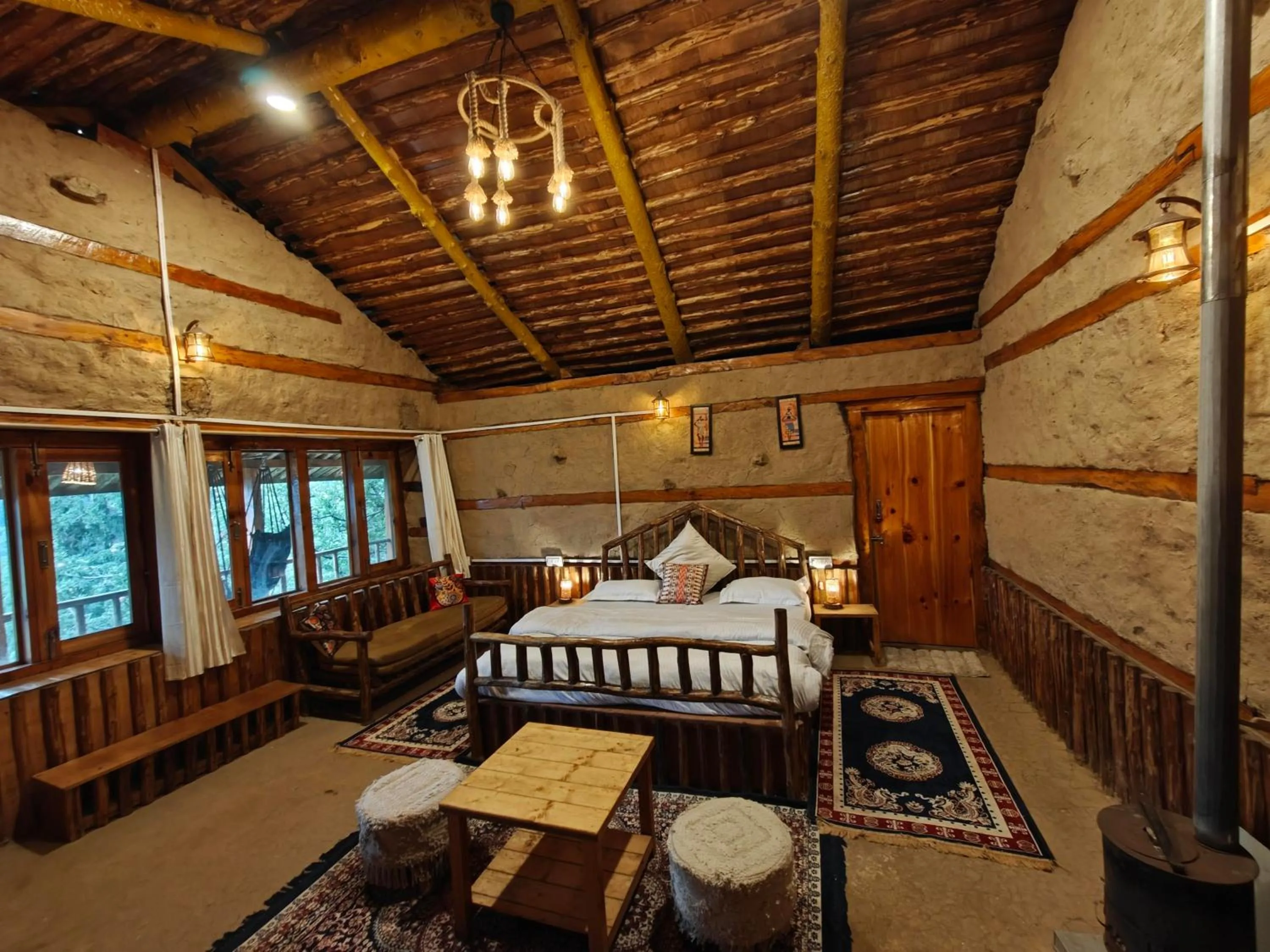 Bed in Upepo - The Sky Village