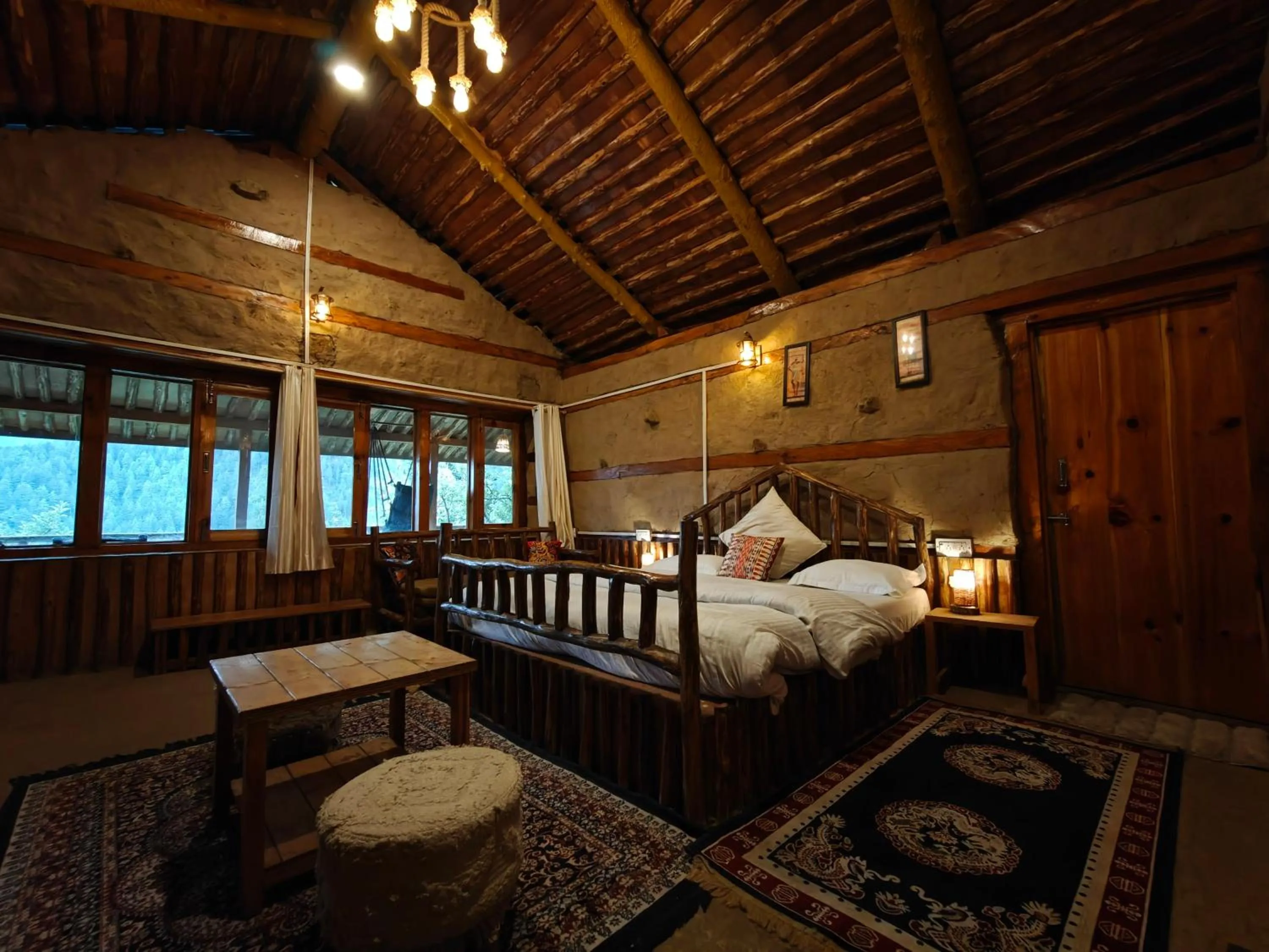 Bed in Upepo - The Sky Village