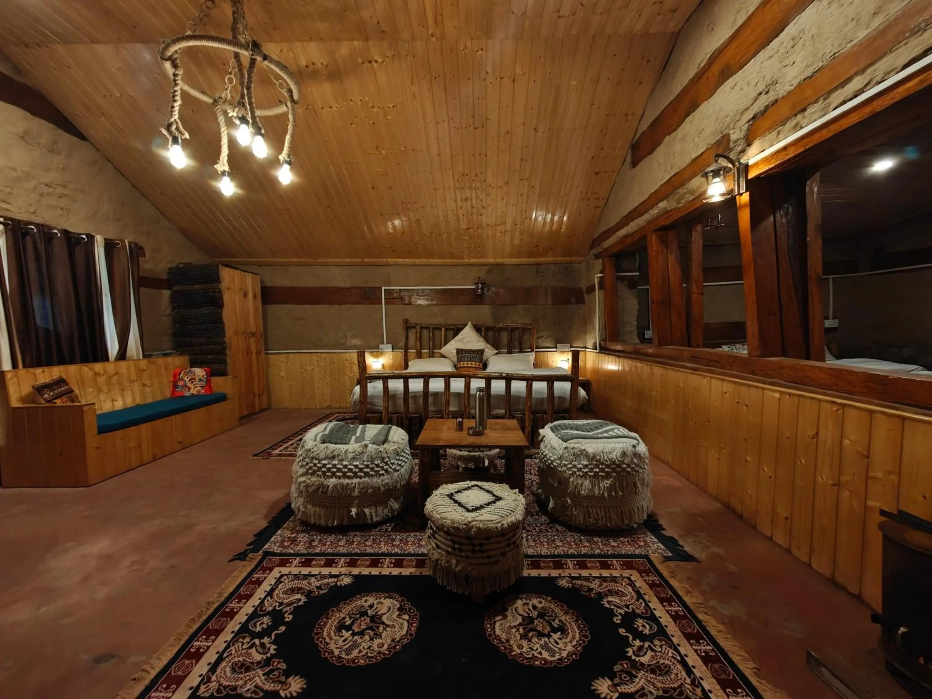 Living room in Upepo - The Sky Village