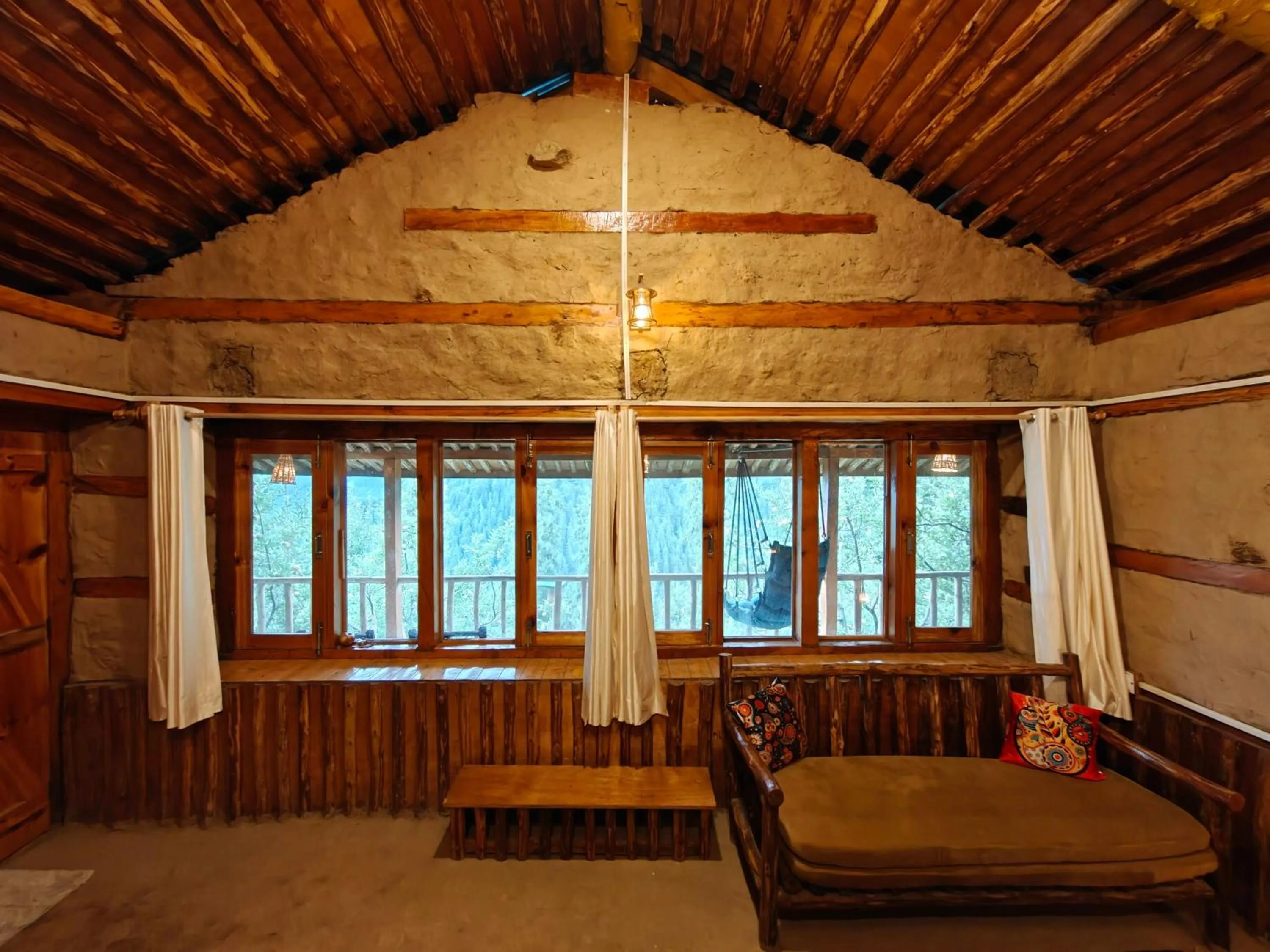 Living room in Upepo - The Sky Village