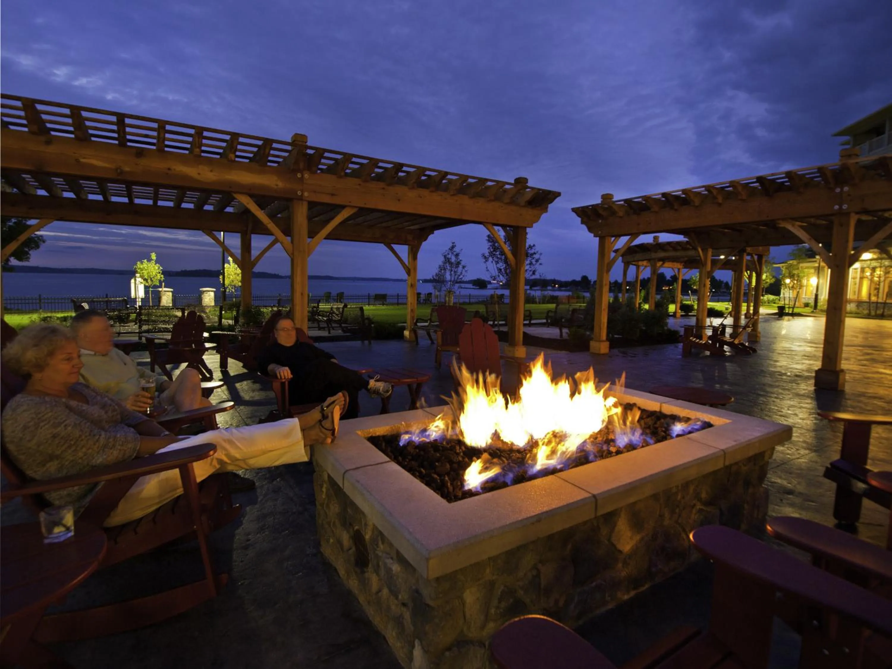 Night in 1000 Islands Harbor Hotel