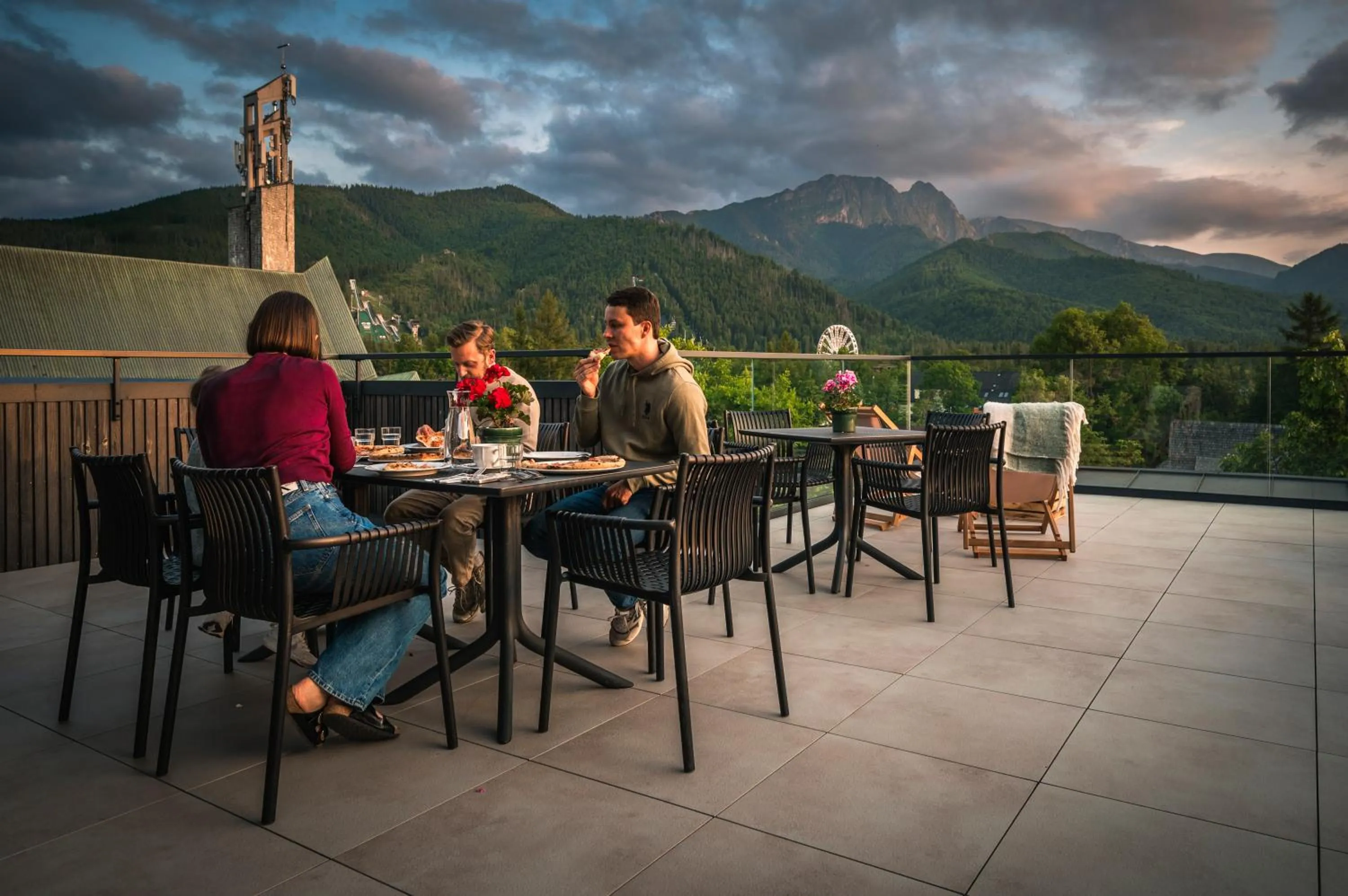 Balcony/Terrace in Renesans Residence Zakopane