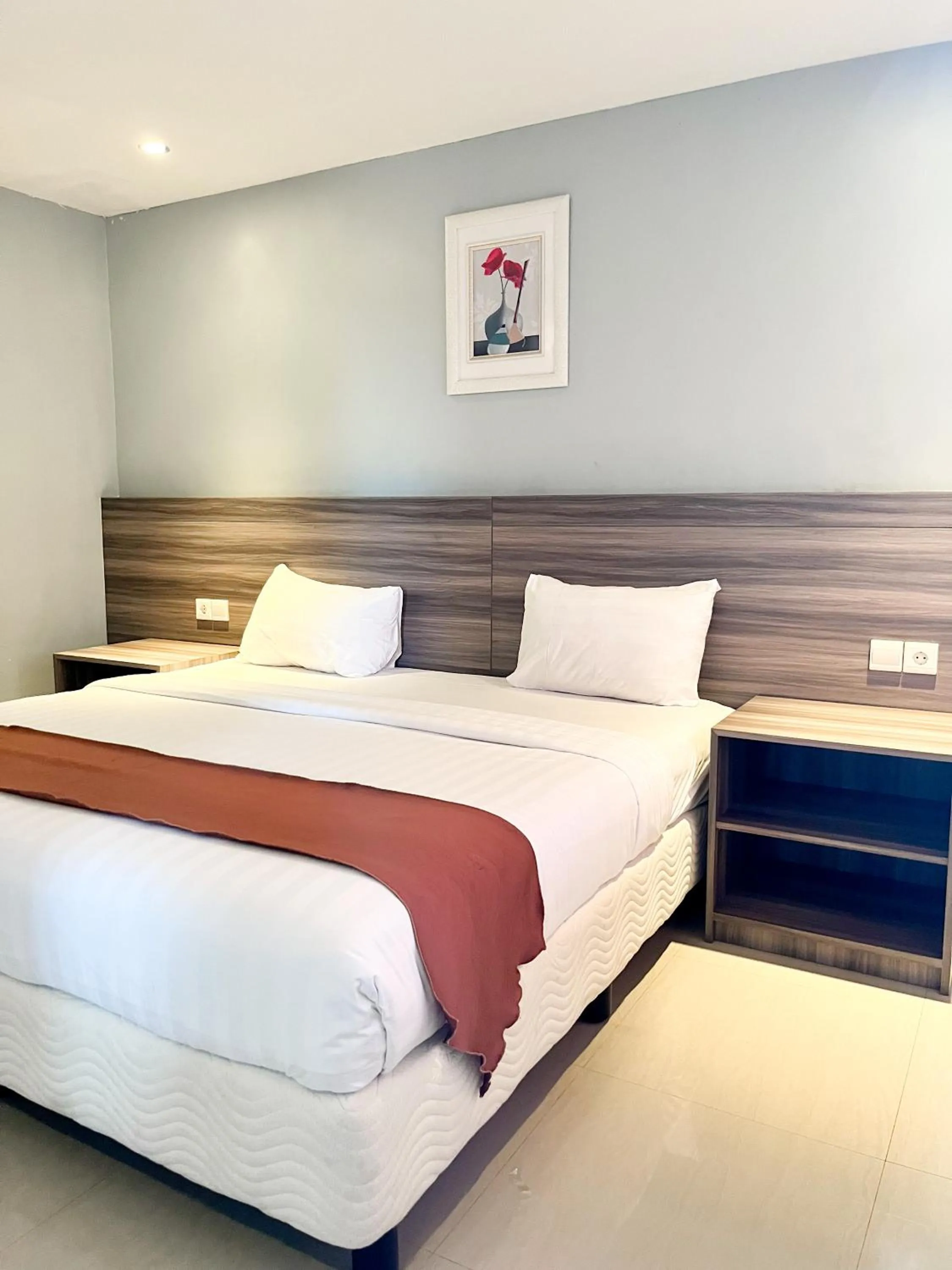 Bed in SM Tower Hotel and Convention Berau
