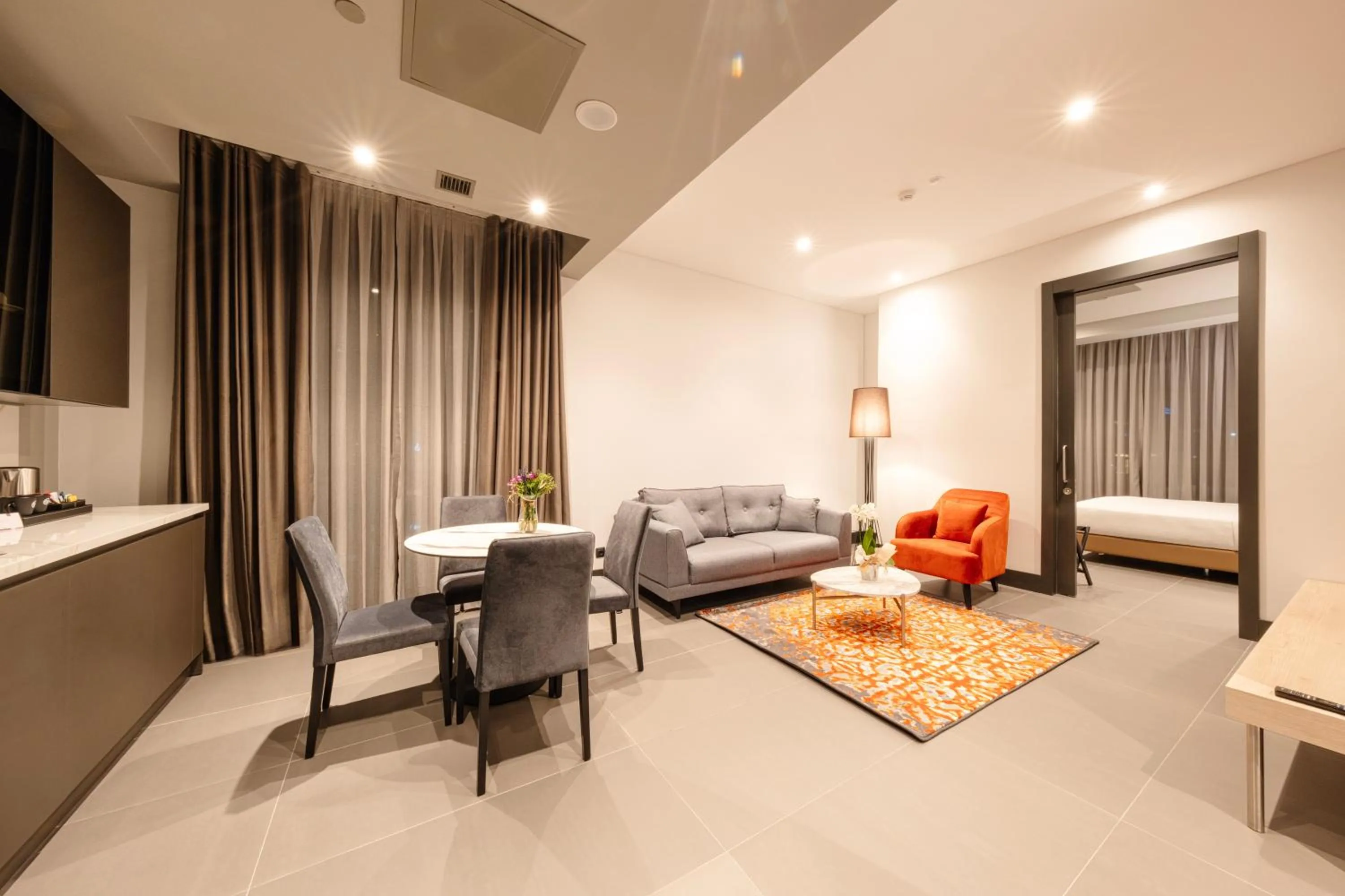 Kitchen or kitchenette in Bomonti Arjaan by Rotana