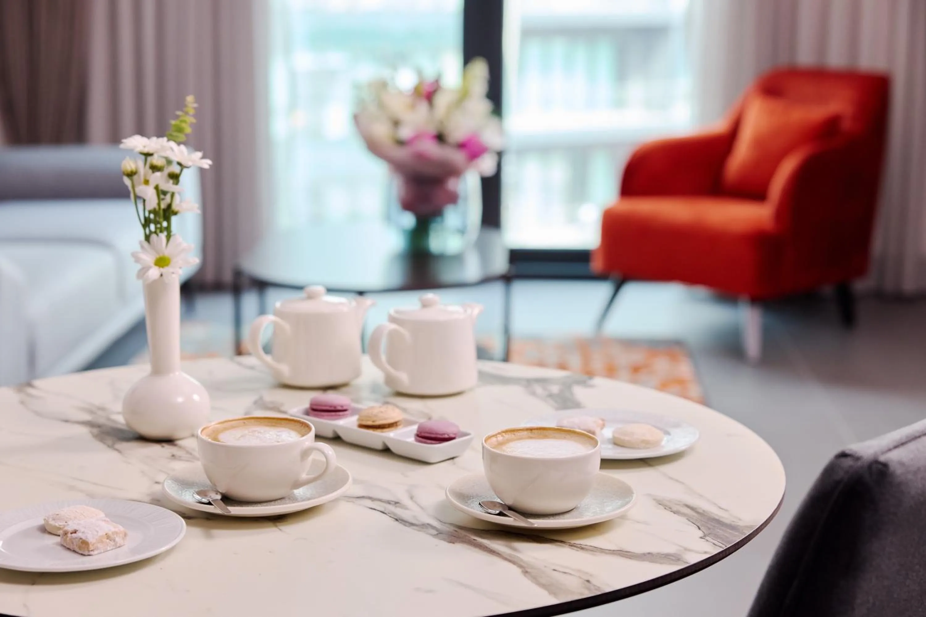 Living room in Bomonti Arjaan by Rotana