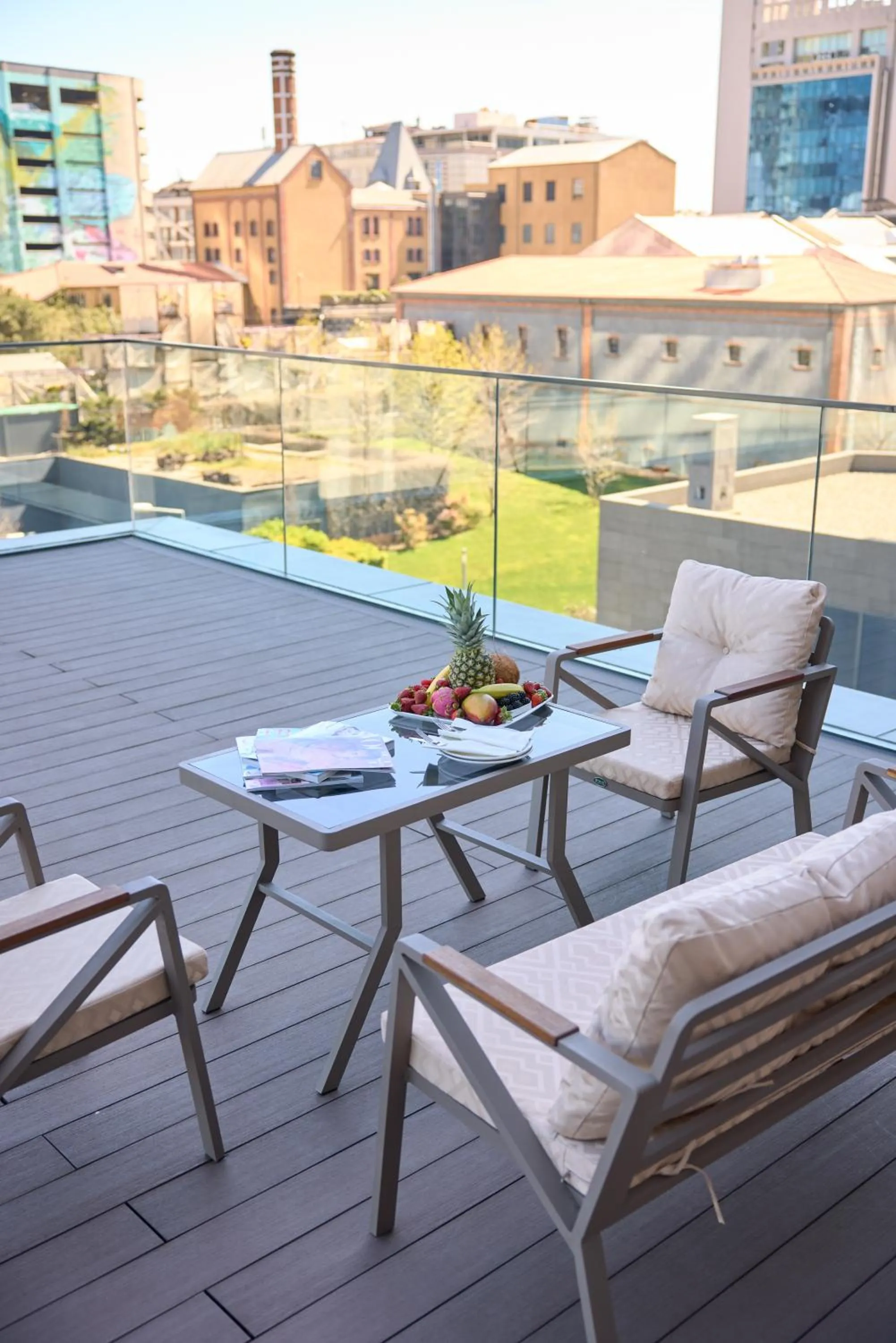 Balcony/Terrace in Bomonti Arjaan by Rotana