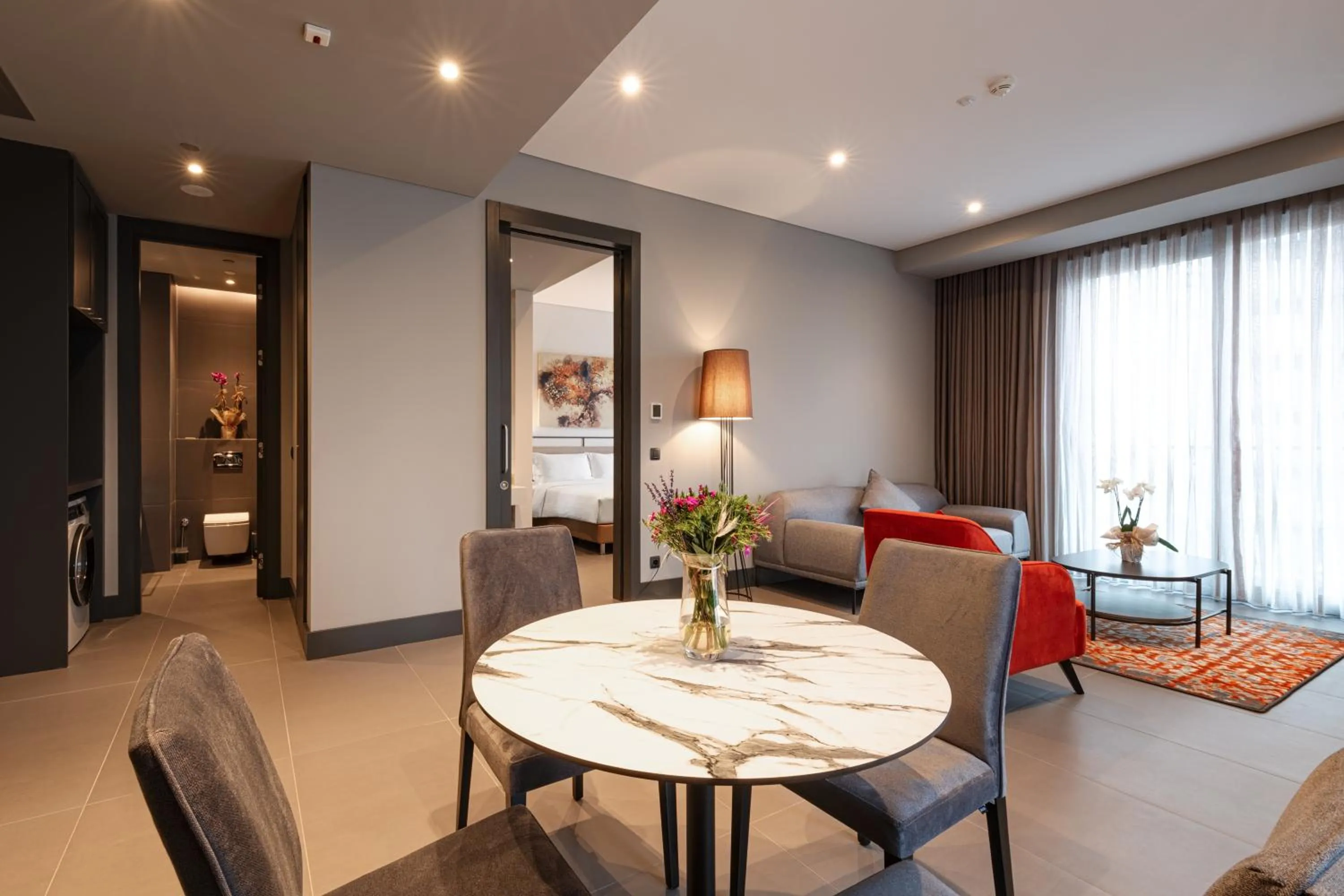 Living room in Bomonti Arjaan by Rotana