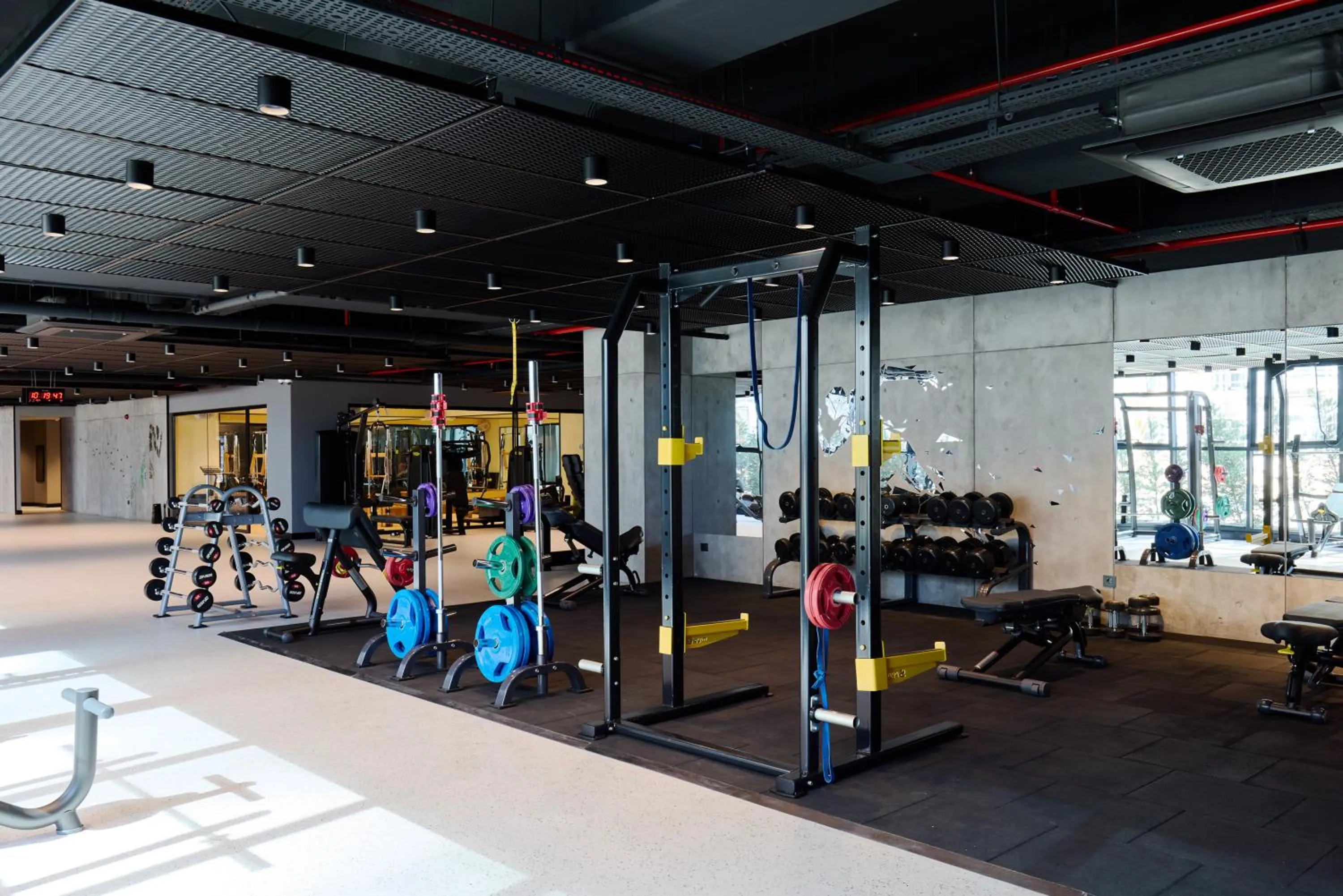 Fitness centre/facilities in Bomonti Arjaan by Rotana