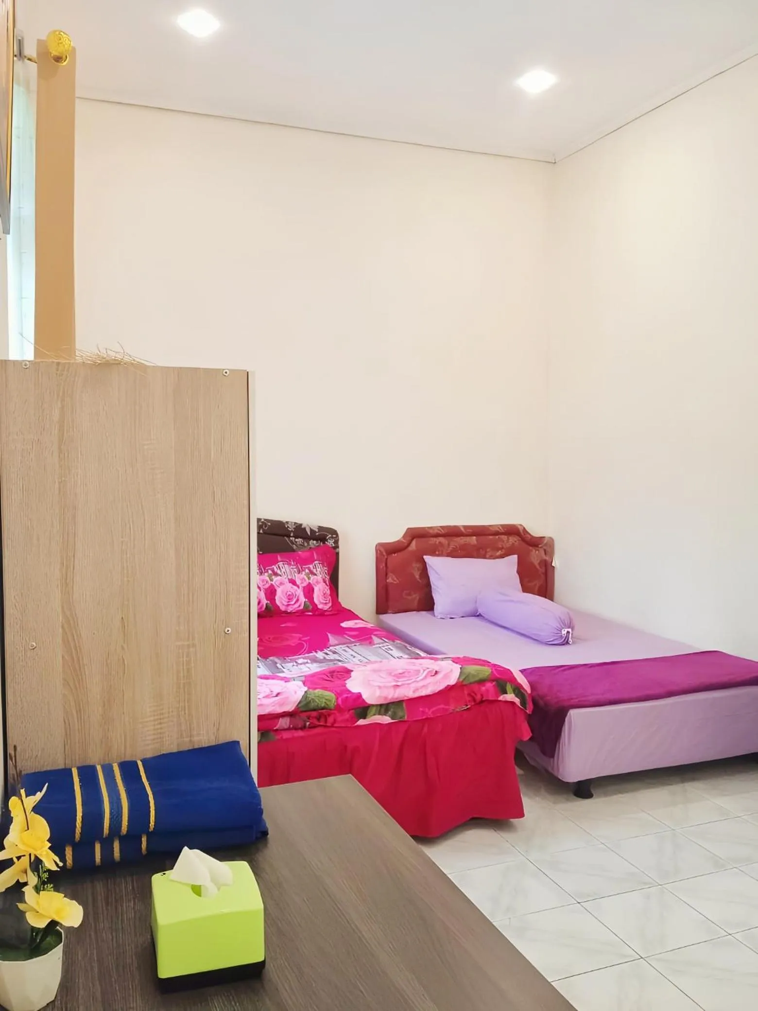 Bed in Penginapan Prambanan TRISAN