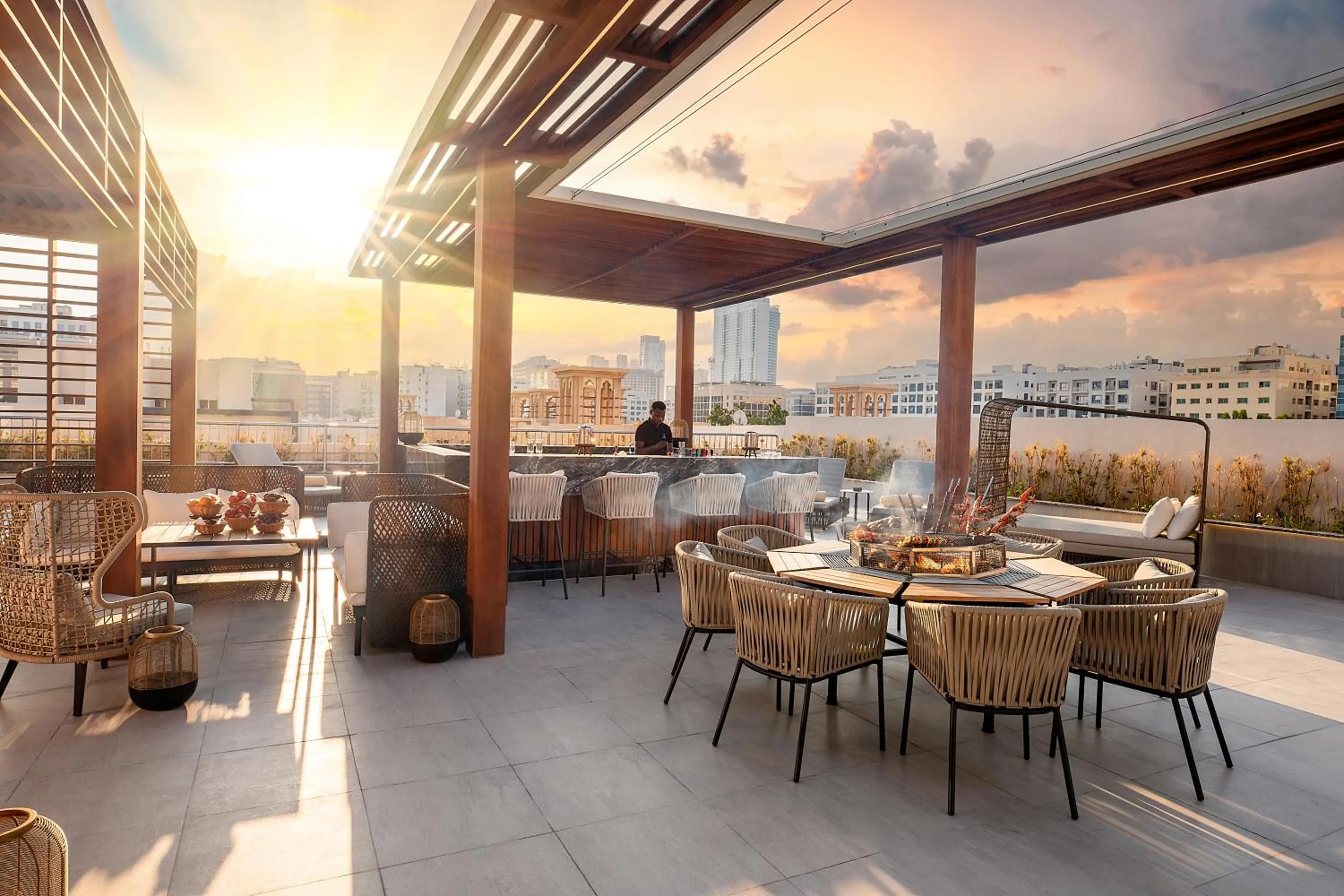 Day in The Biltmore Hotel Villas, Dubai