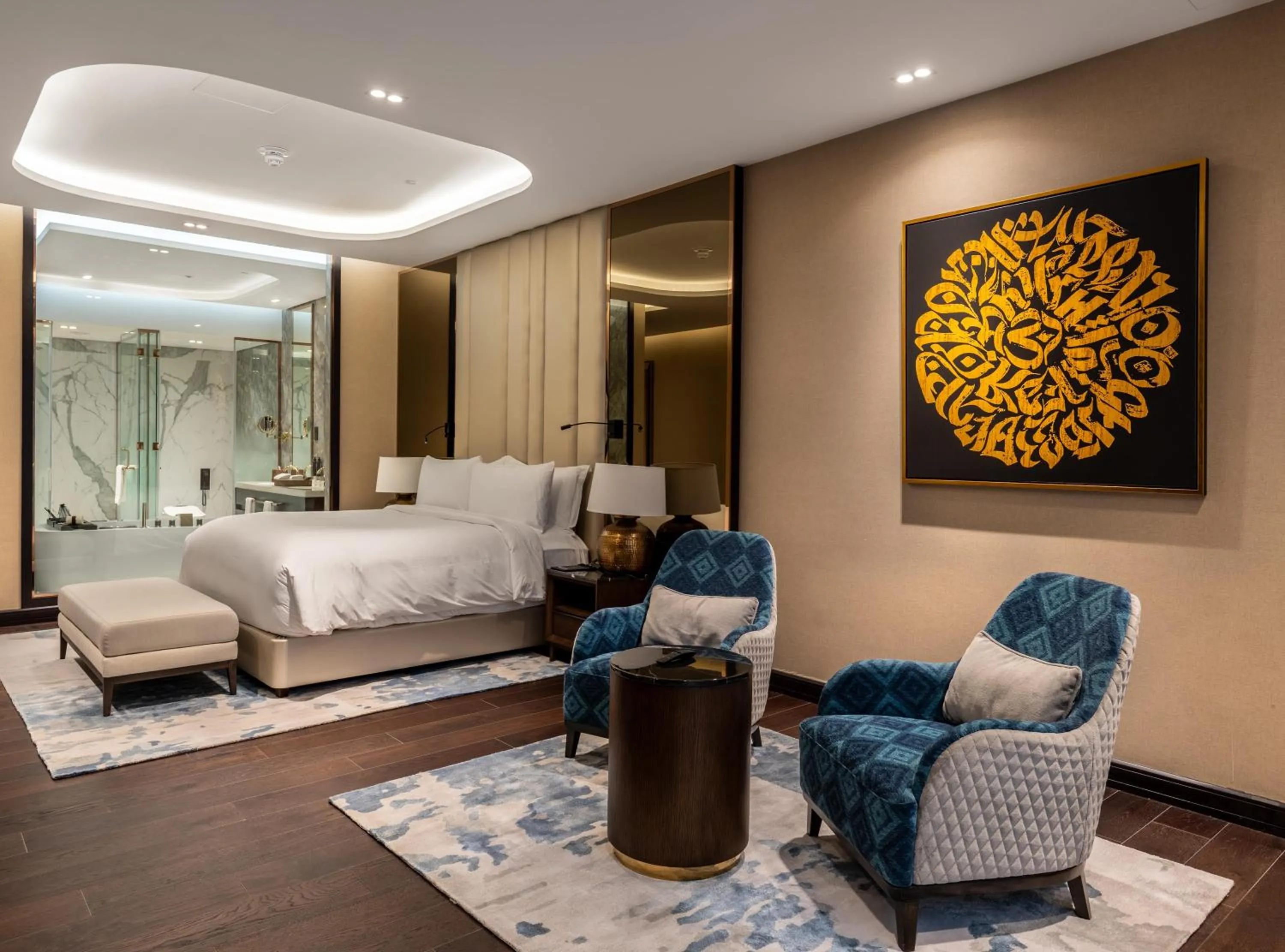 Bedroom, Bed in The Biltmore Hotel Villas, Dubai