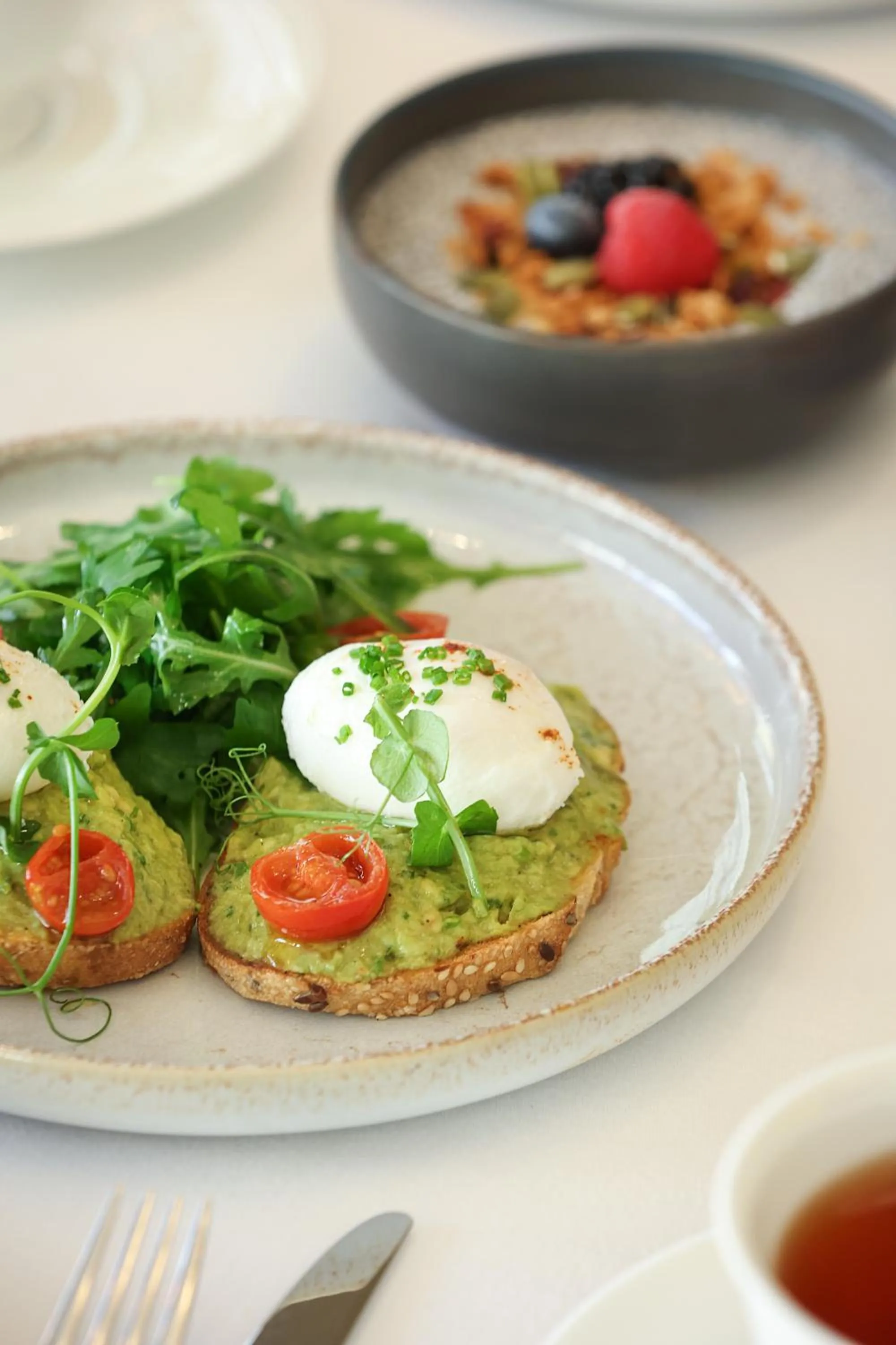 Breakfast in The Biltmore Hotel Villas, Dubai