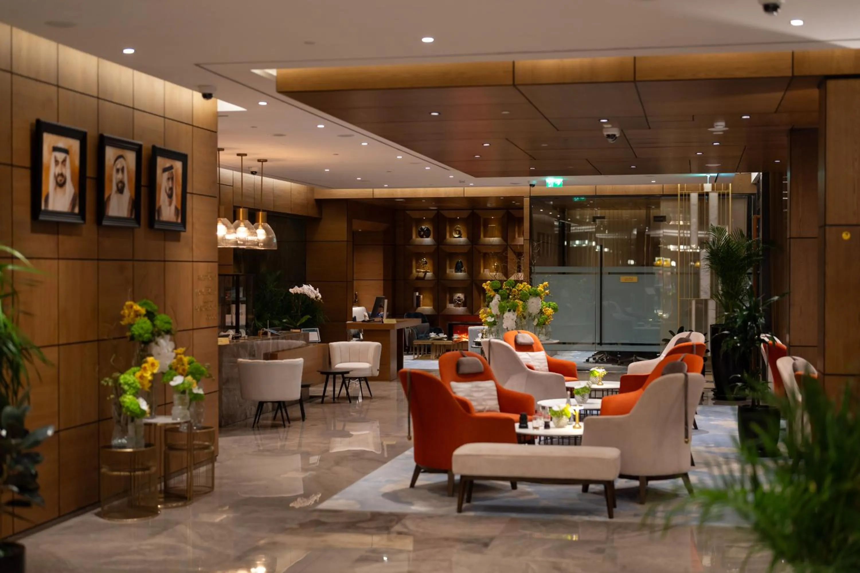 Lobby or reception in The Biltmore Hotel Villas, Dubai