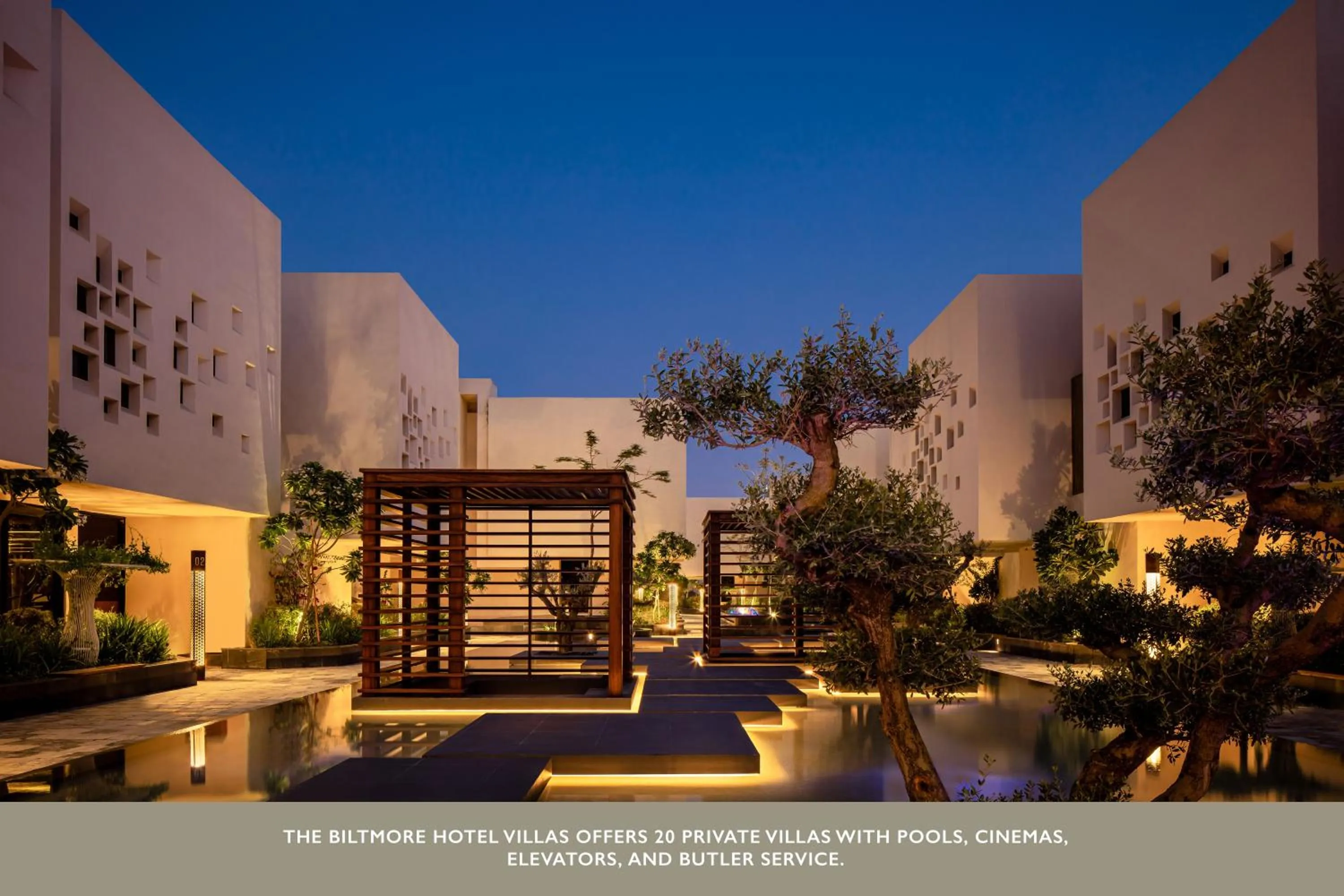 Property building in The Biltmore Hotel Villas, Dubai