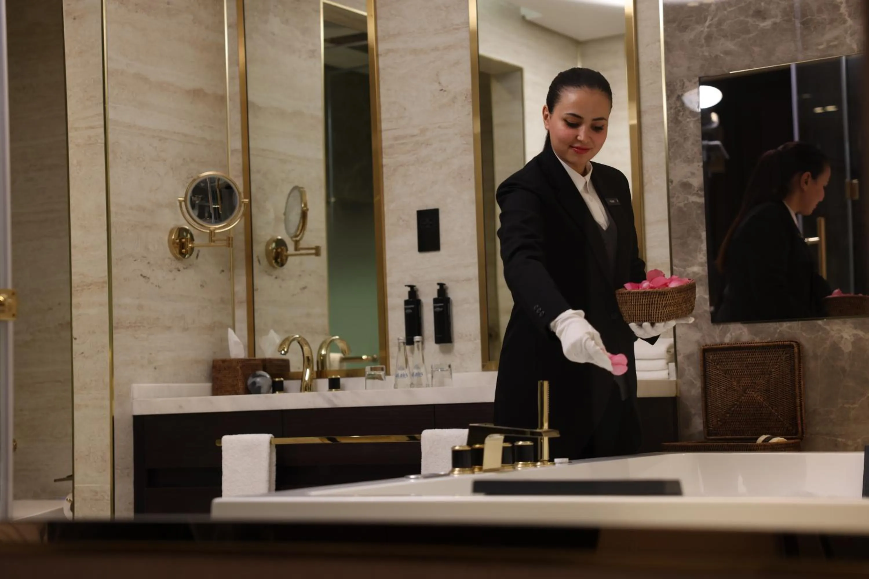 Staff in The Biltmore Hotel Villas, Dubai