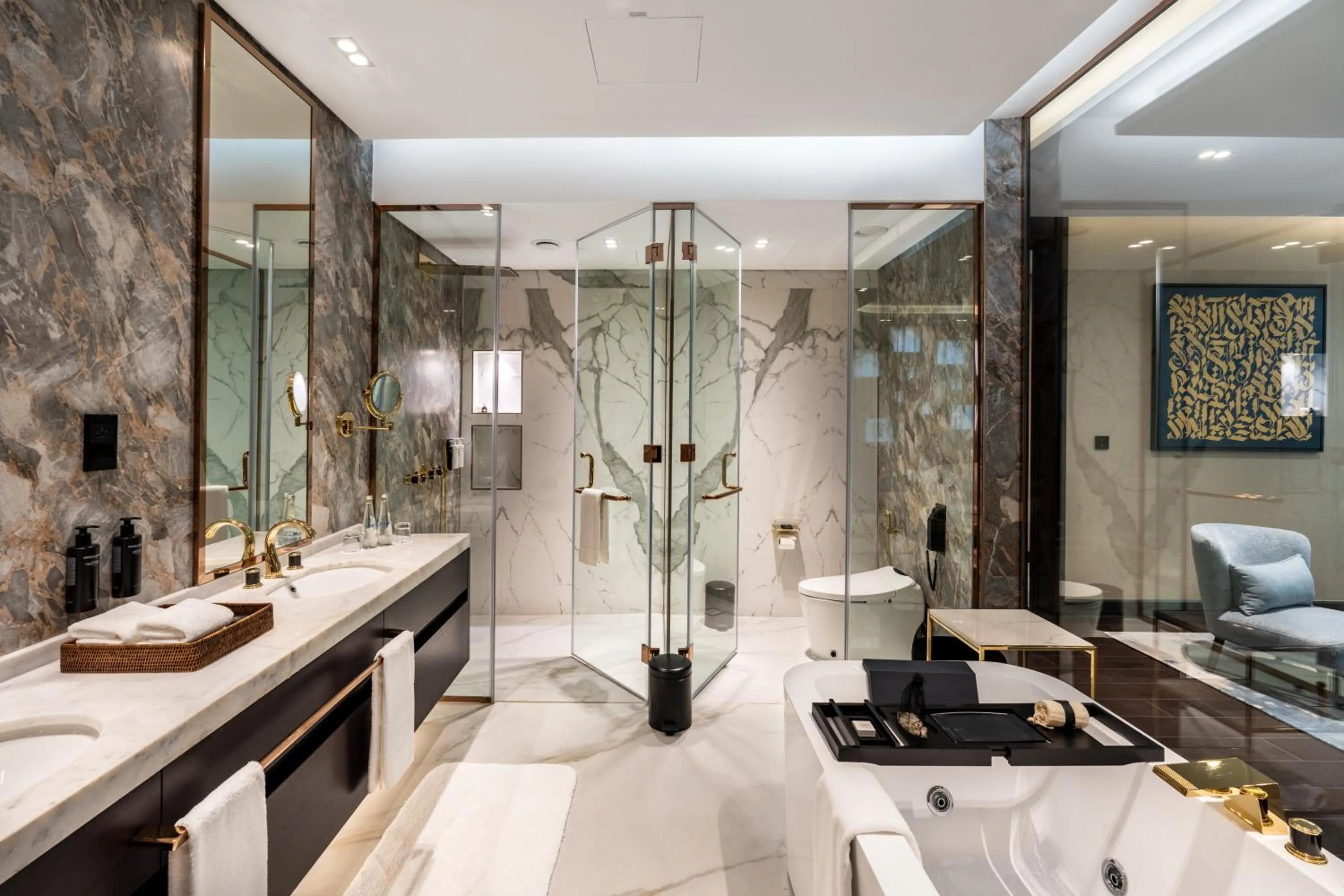 Bathroom in The Biltmore Hotel Villas, Dubai