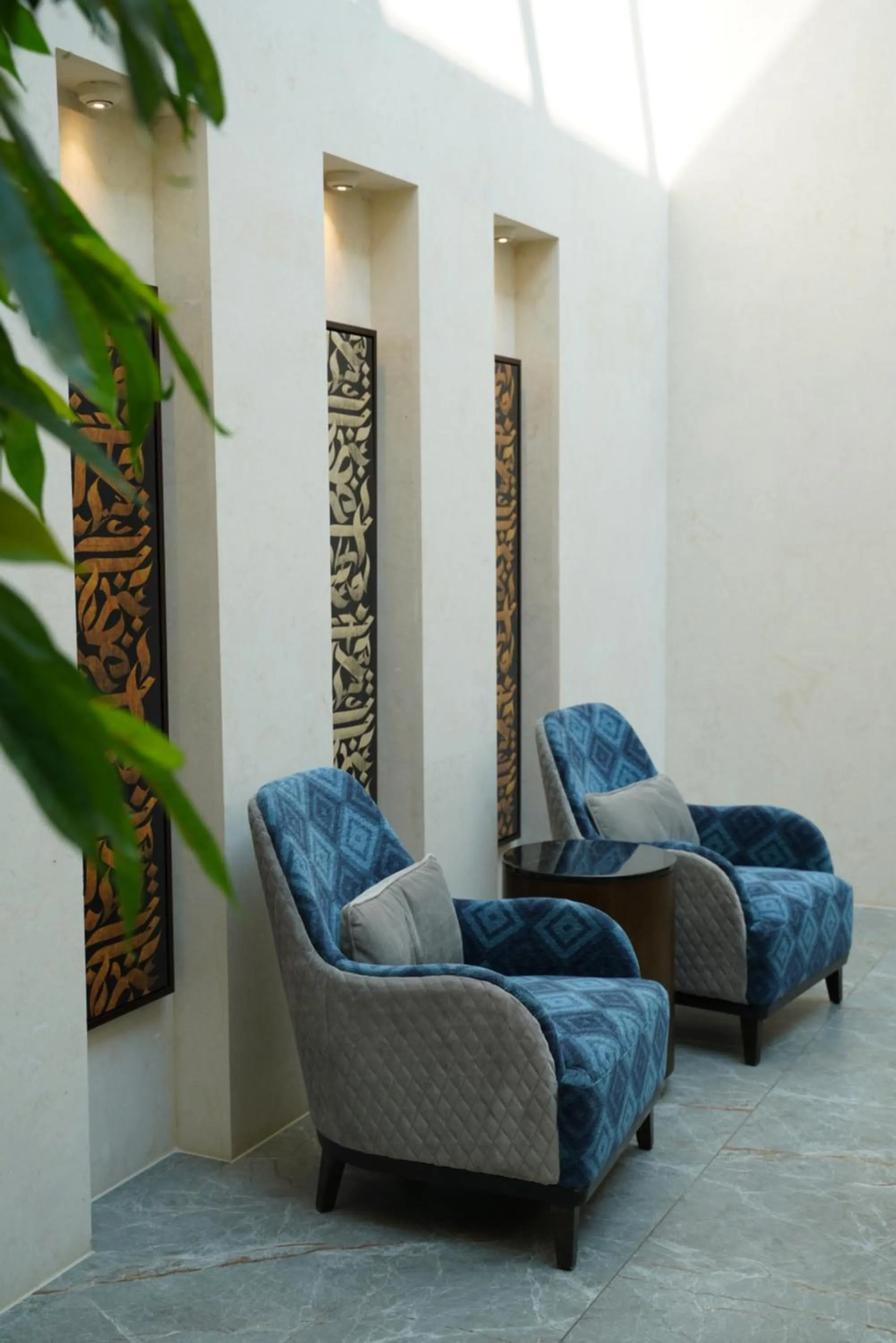 Living room in The Biltmore Hotel Villas, Dubai