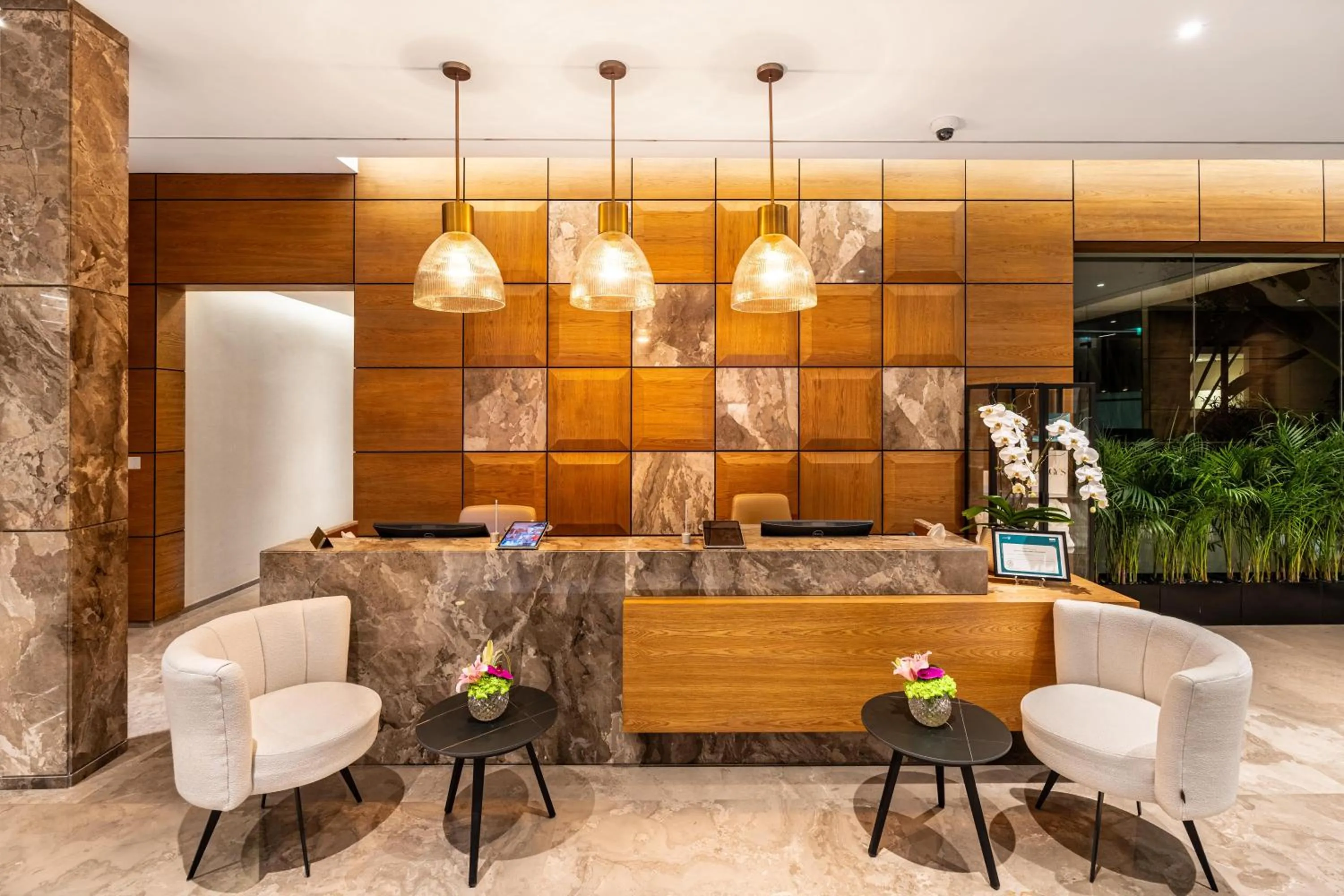 Lobby or reception in The Biltmore Hotel Villas, Dubai