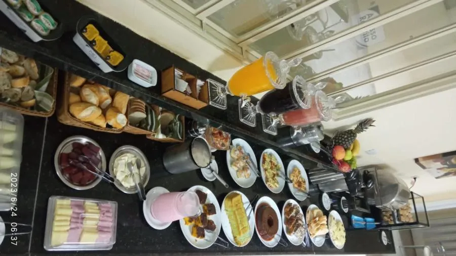 Breakfast in Perola Verde Hotel