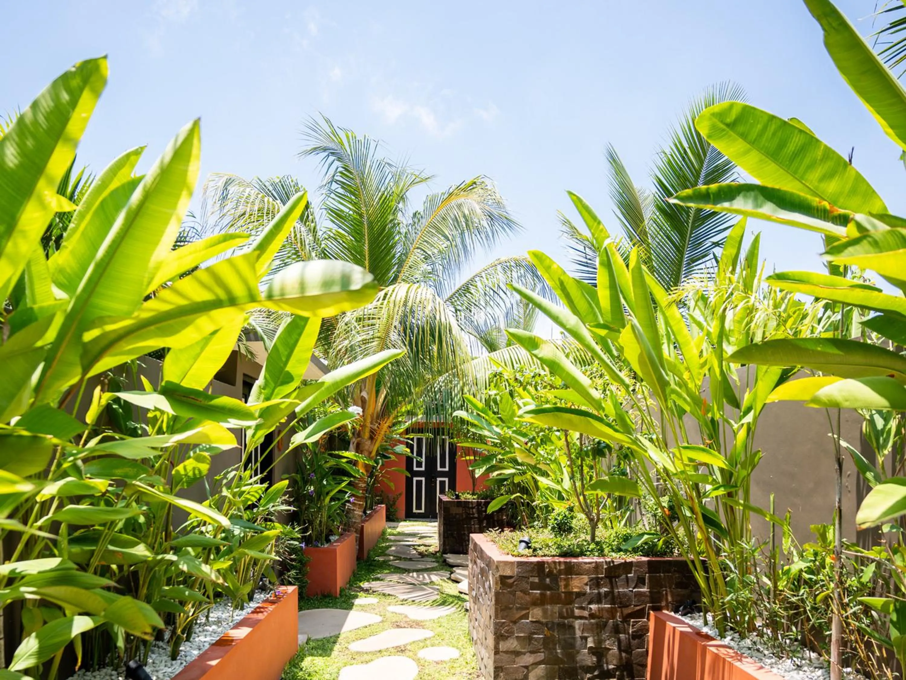 Garden in Lasai Villas