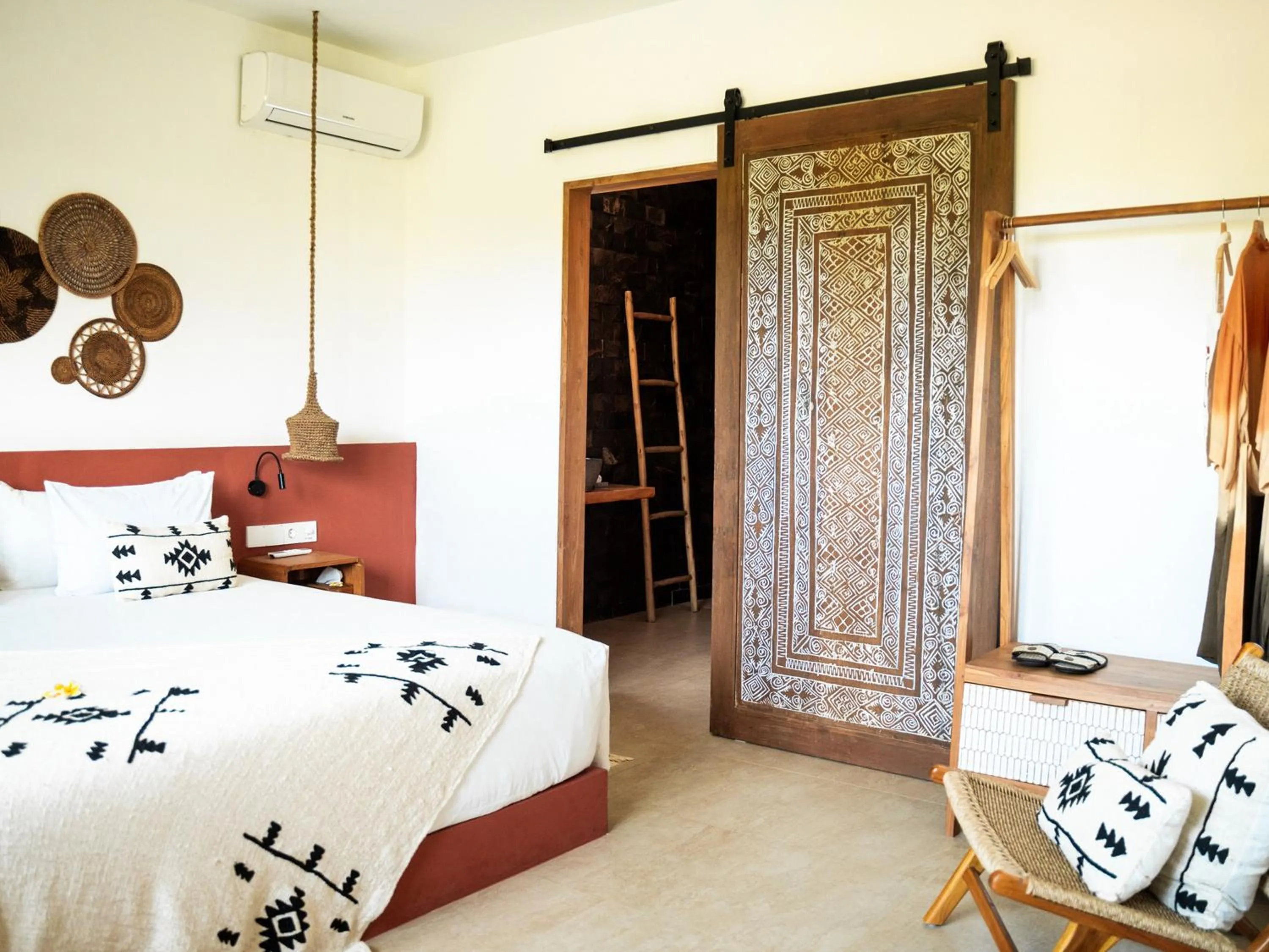 Bed in Lasai Villas