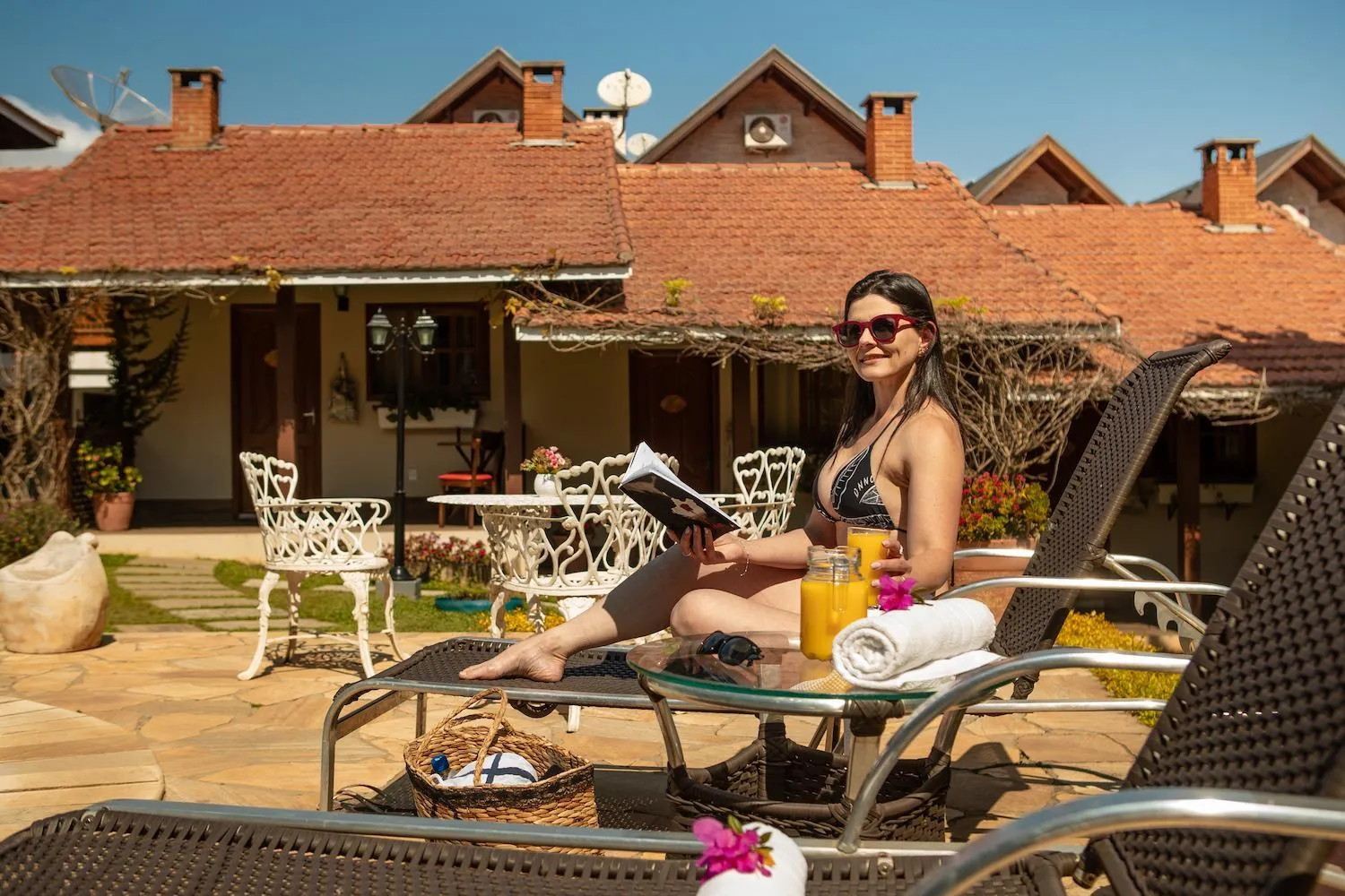 Swimming pool in Pousada Valle das Flores Monte Verde