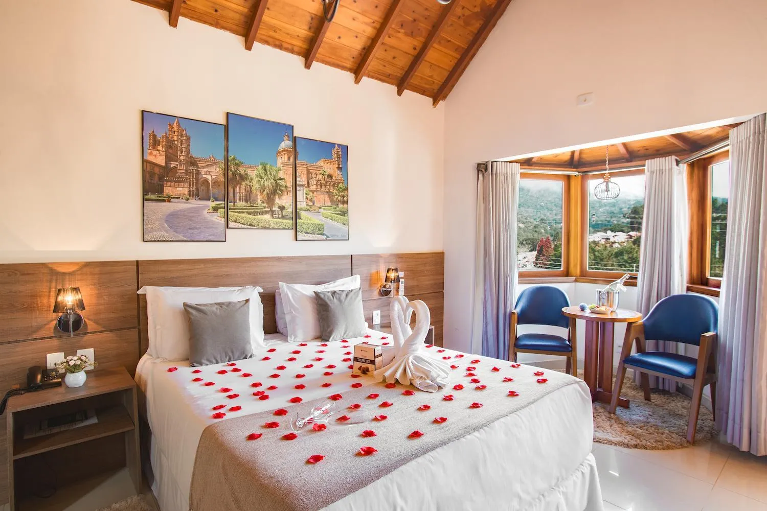 Bed in Pousada Valle das Flores Monte Verde