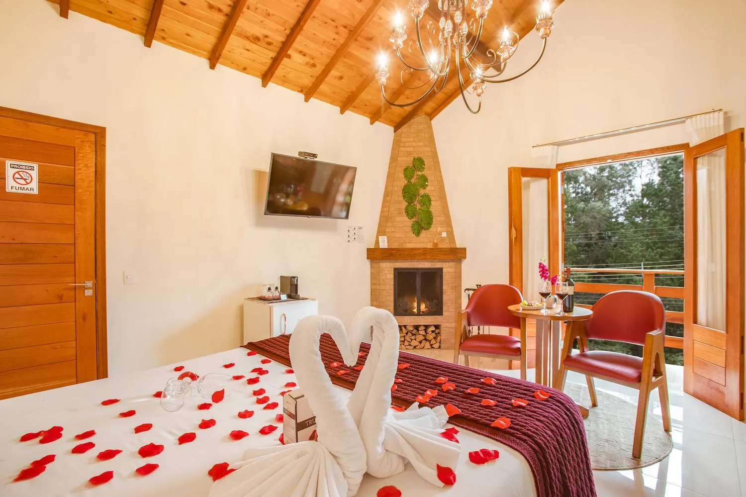 Bed in Pousada Valle das Flores Monte Verde