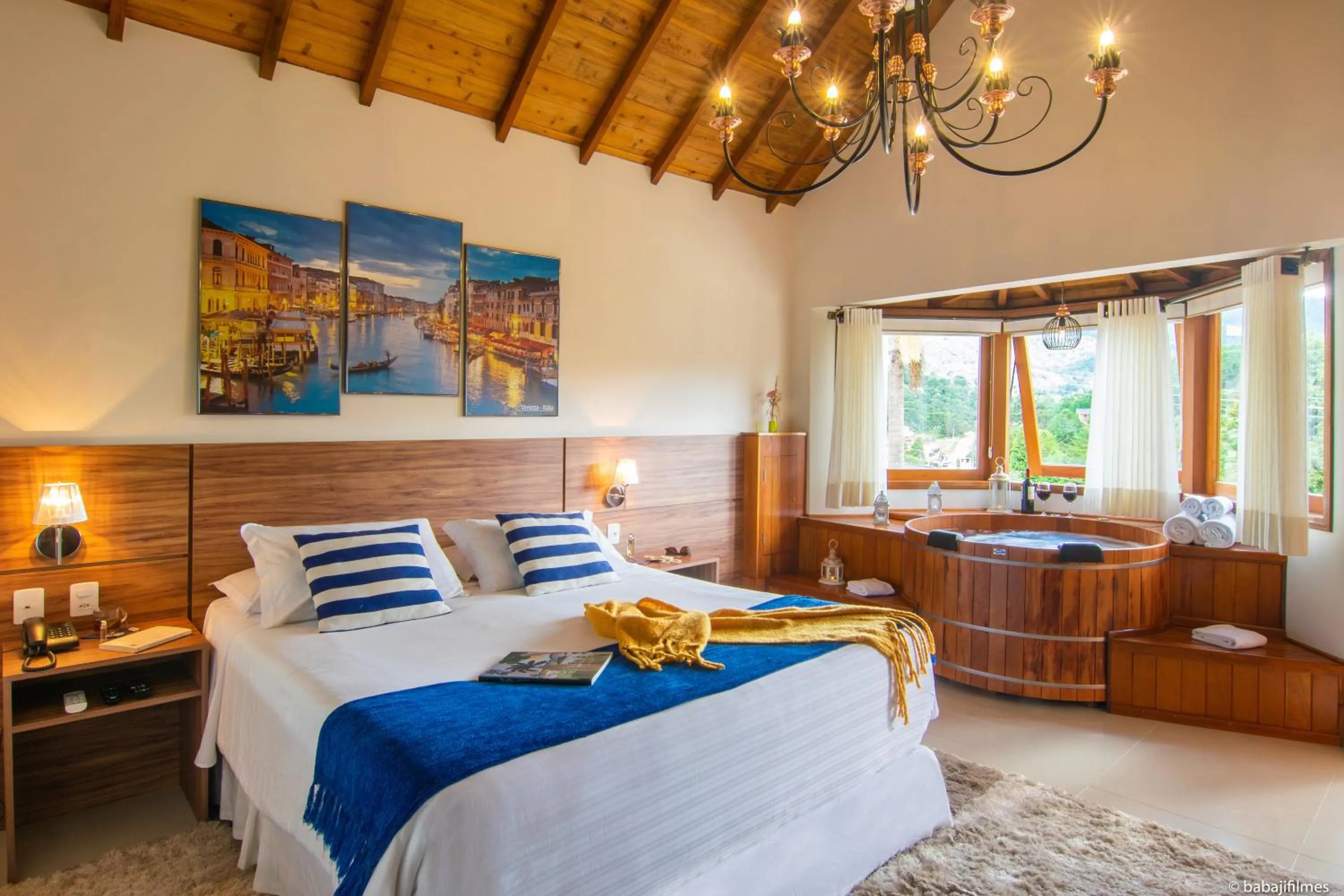 Bed in Pousada Valle das Flores Monte Verde