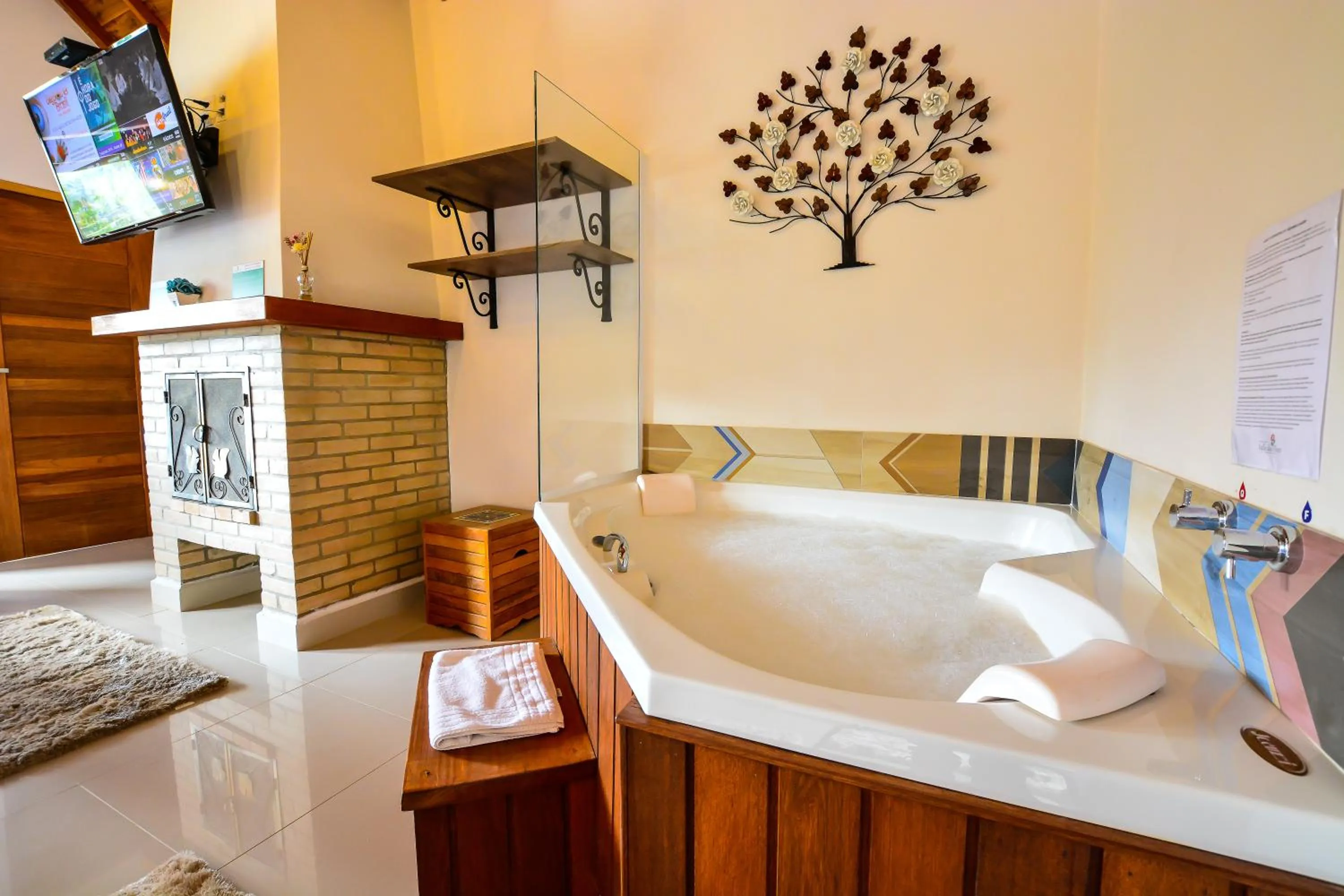 Shower in Pousada Valle das Flores Monte Verde