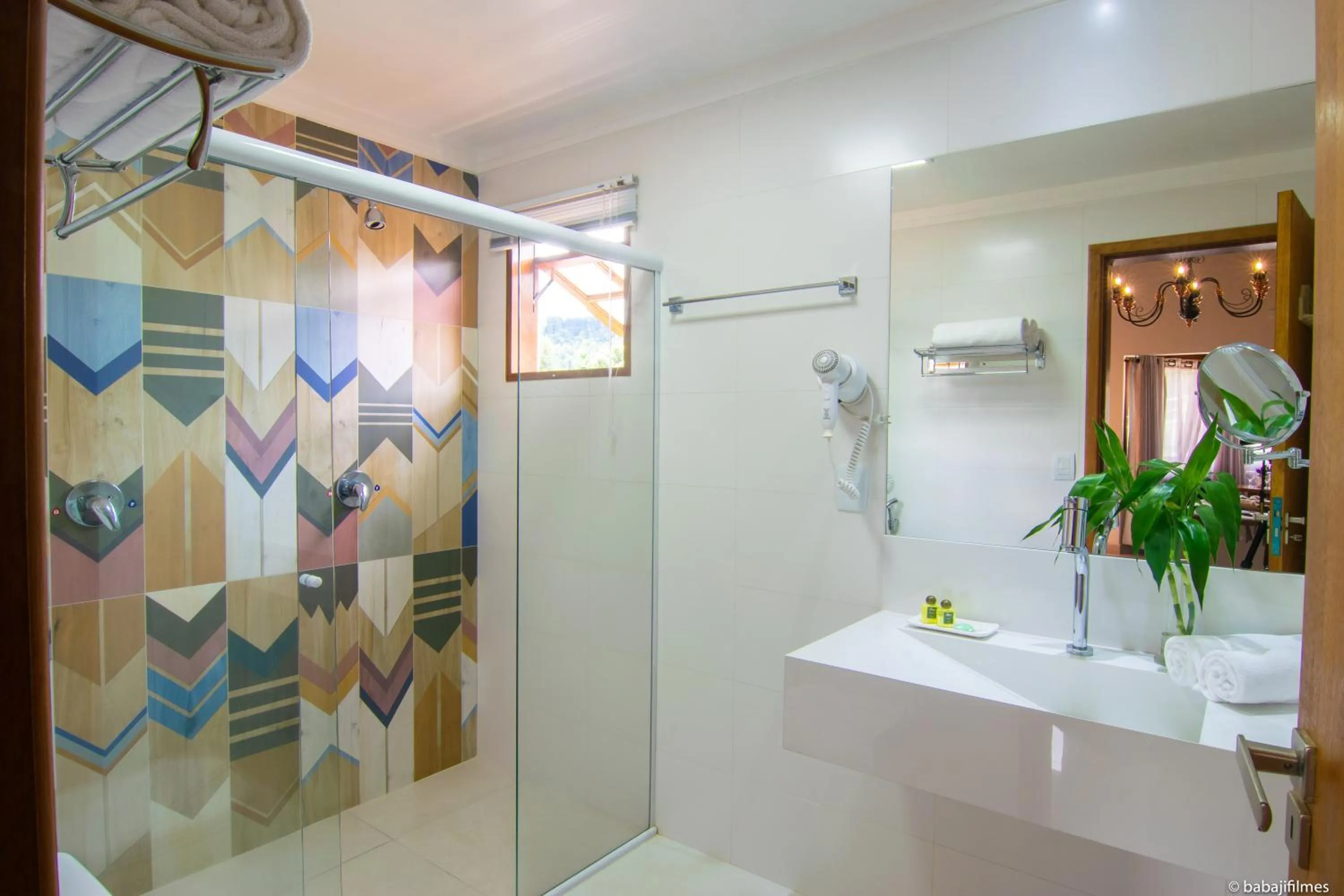 Shower in Pousada Valle das Flores Monte Verde